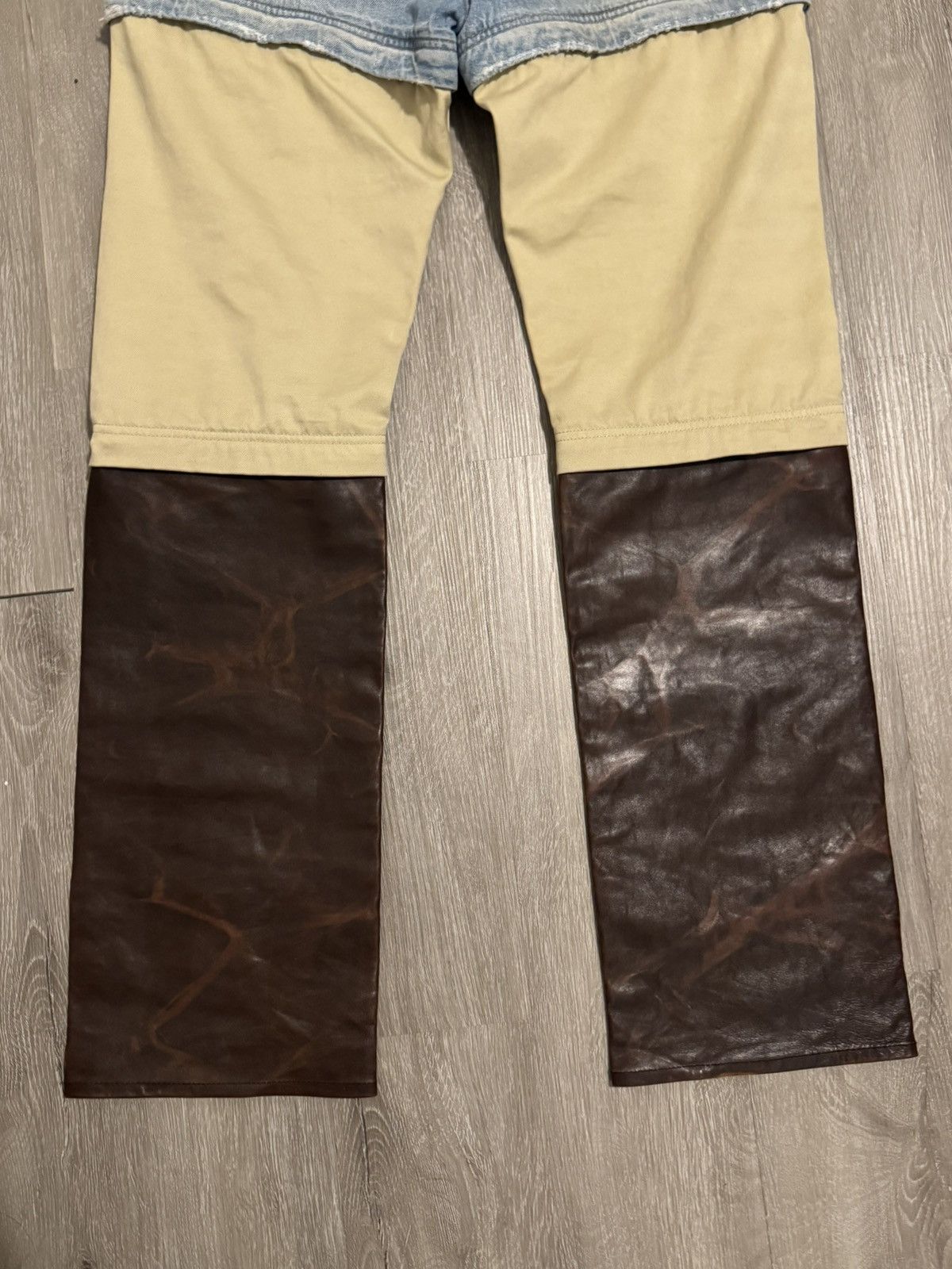 Balenciaga Balenciaga SS18 Leather Convertible Pants Size US 31 - 6 Thumbnail