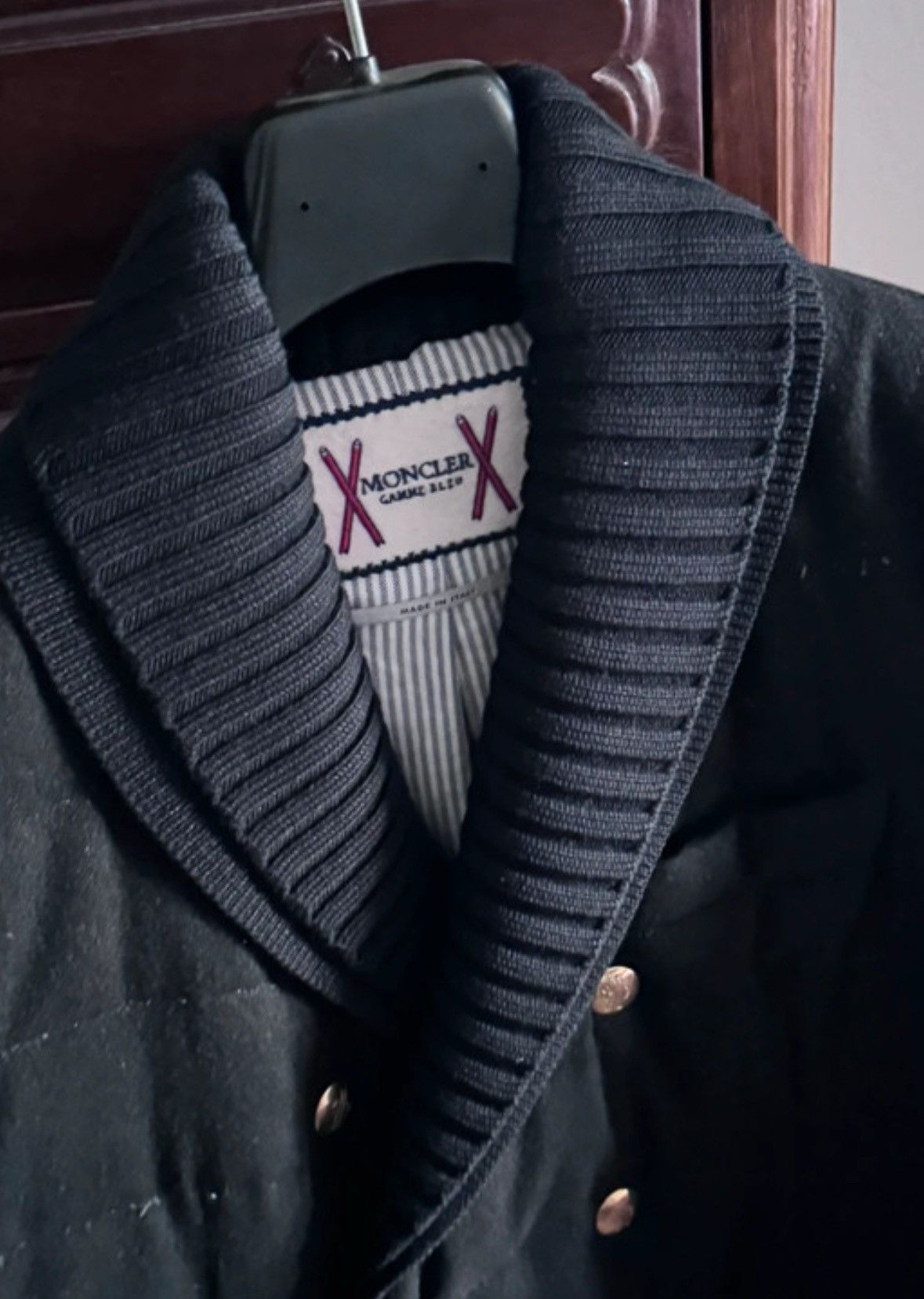 Moncler 100% CASHMERE Moncler Gamme Bleu by Thom Browne Jacket Size US S / EU 44-46 / 1 - 2 Thumbnail