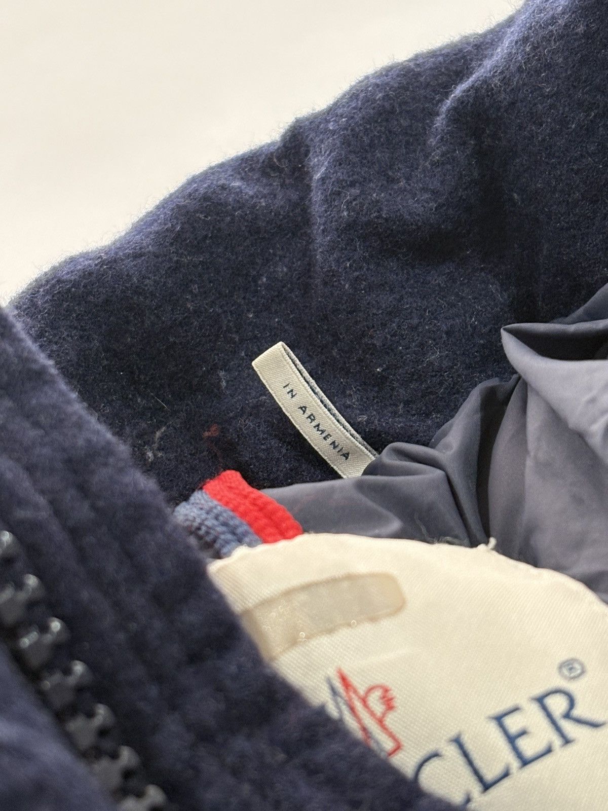 Moncler Moncler Vintage Maya Kashmir Down Puffer Jacket Navy Blue Size US XS / EU 42 / 0 - 10 Thumbnail