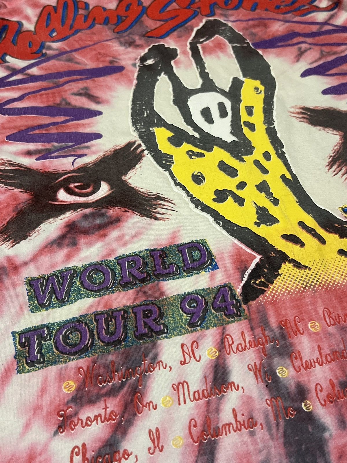 Vintage Vintage 1994 Rolling Stones Voodoo Lounge Tour Tee XXL Size US XXL / EU 58 / 5 - 4 Thumbnail