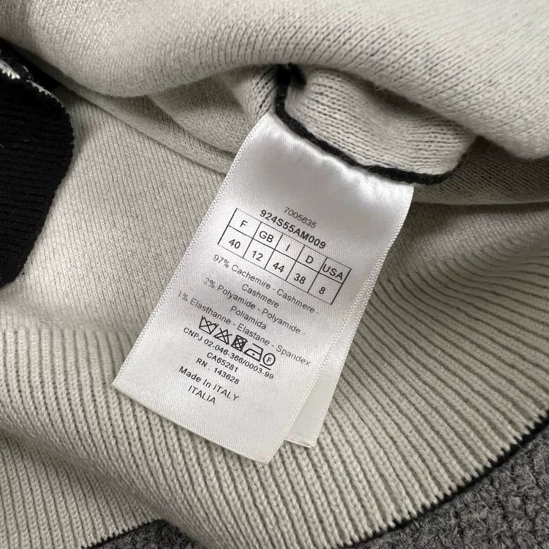 Dior Dior black cashmere crew neck sweater-2507 Size US S / EU 44-46 / 1 - 7 Thumbnail