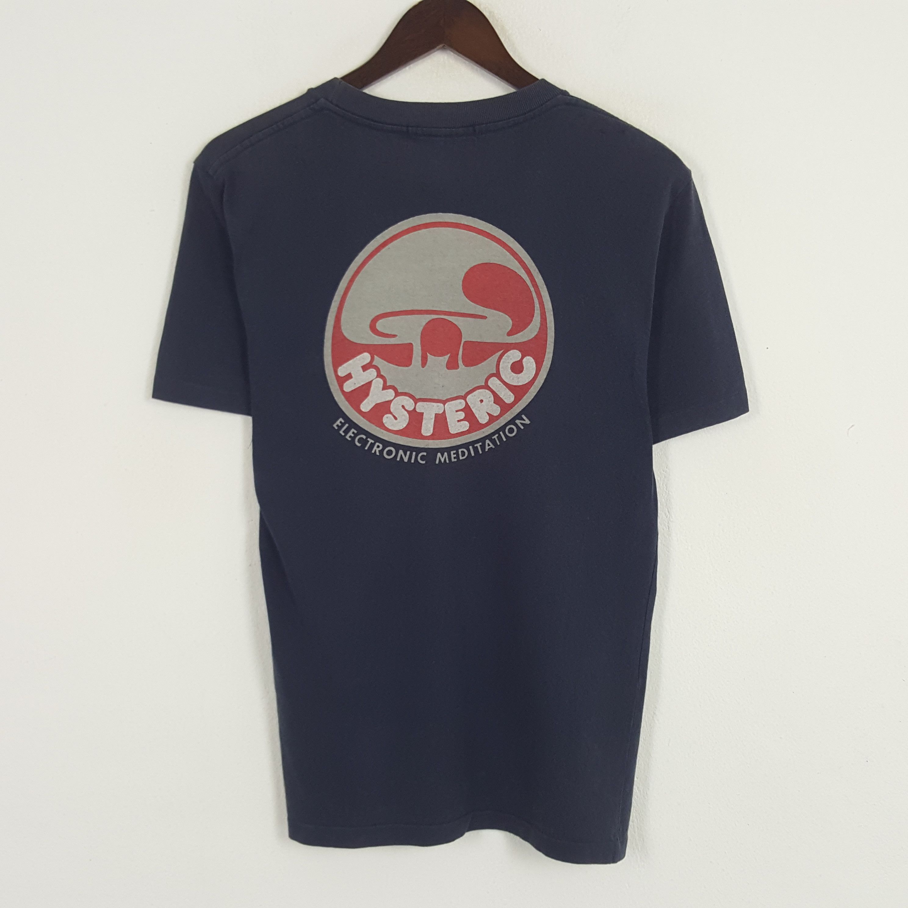 Hysteric Glamour × Japanese Brand × Vintage Vintage Hysteric Glamour Electronic Meditation Tshirt Size US S / EU 44-46 / 1 - 1 Thumbnail