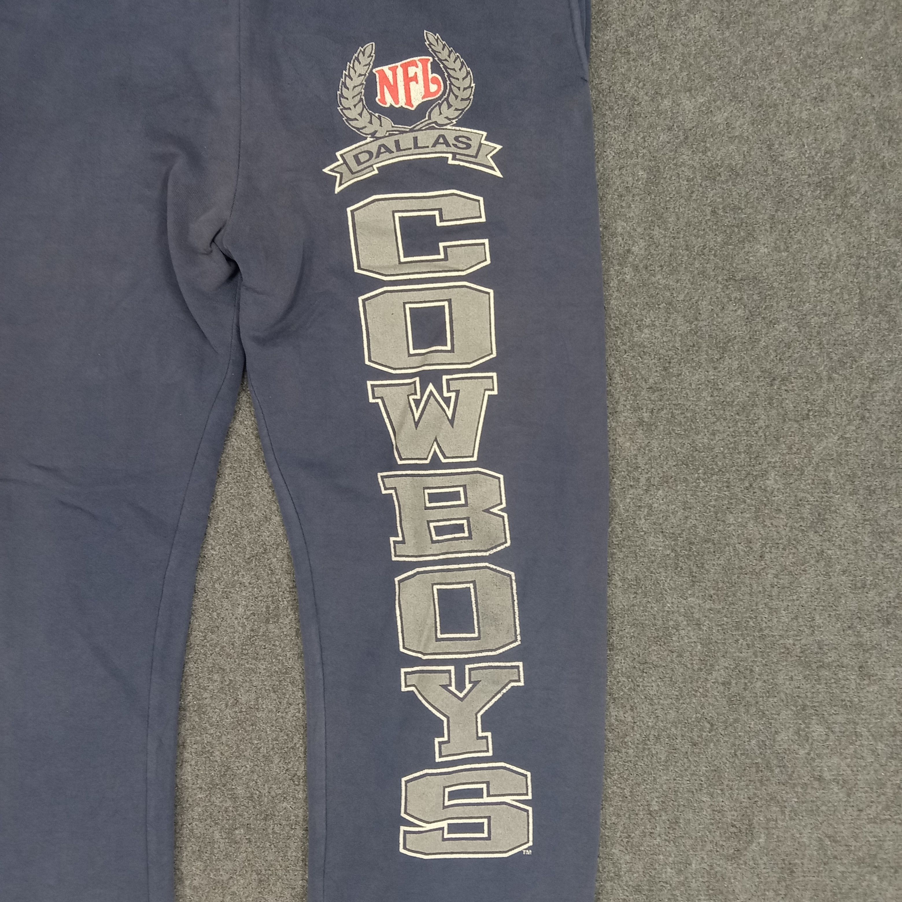 NFL × Nutmeg × Vintage NFL Dallas Cowboys Football Team Jogger Pants Size US 36 / EU 52 - 2 Thumbnail