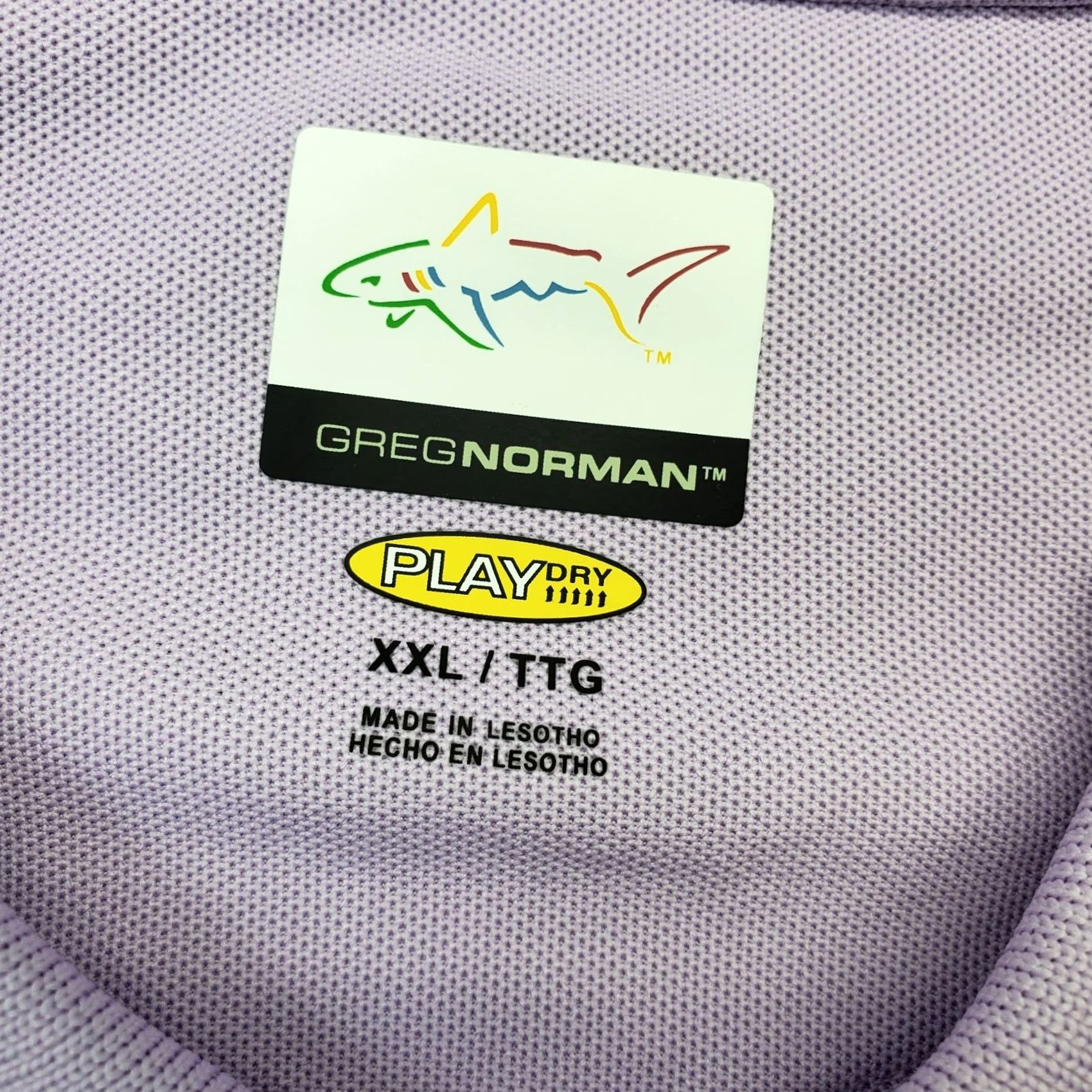 Vintage Greg Norman Polo Shirt Mens XXL Purple UPF Sun Protection 100% Polyester Polo Shirt Sports Golf Short Sleeve Solid Shirt Size US XXL / EU 58 / 5 - 6 Thumbnail