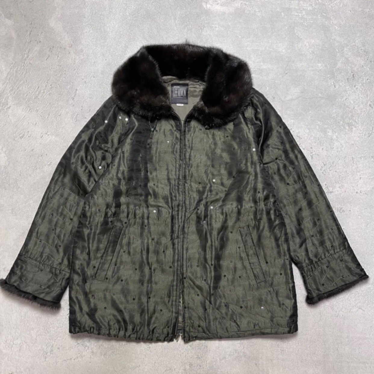 14th Addiction × If Six Was Nine × KMRii 2000s Faux Fur Lee Miwon LGB Style Puffer Down Jacket Size US XL / EU 56 / 4 - 1 Thumbnail