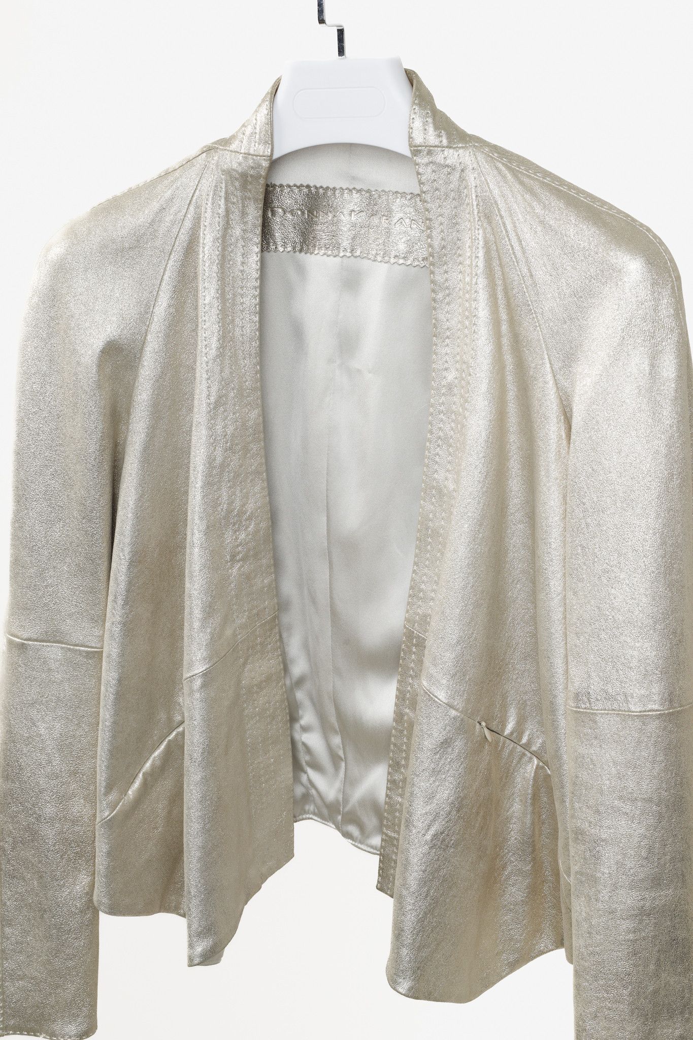 Donna Karan Donna Karan Vintage Golden Lambskin Suede Jacket Size M / US 6-8 / IT 42-44 - 3 Thumbnail