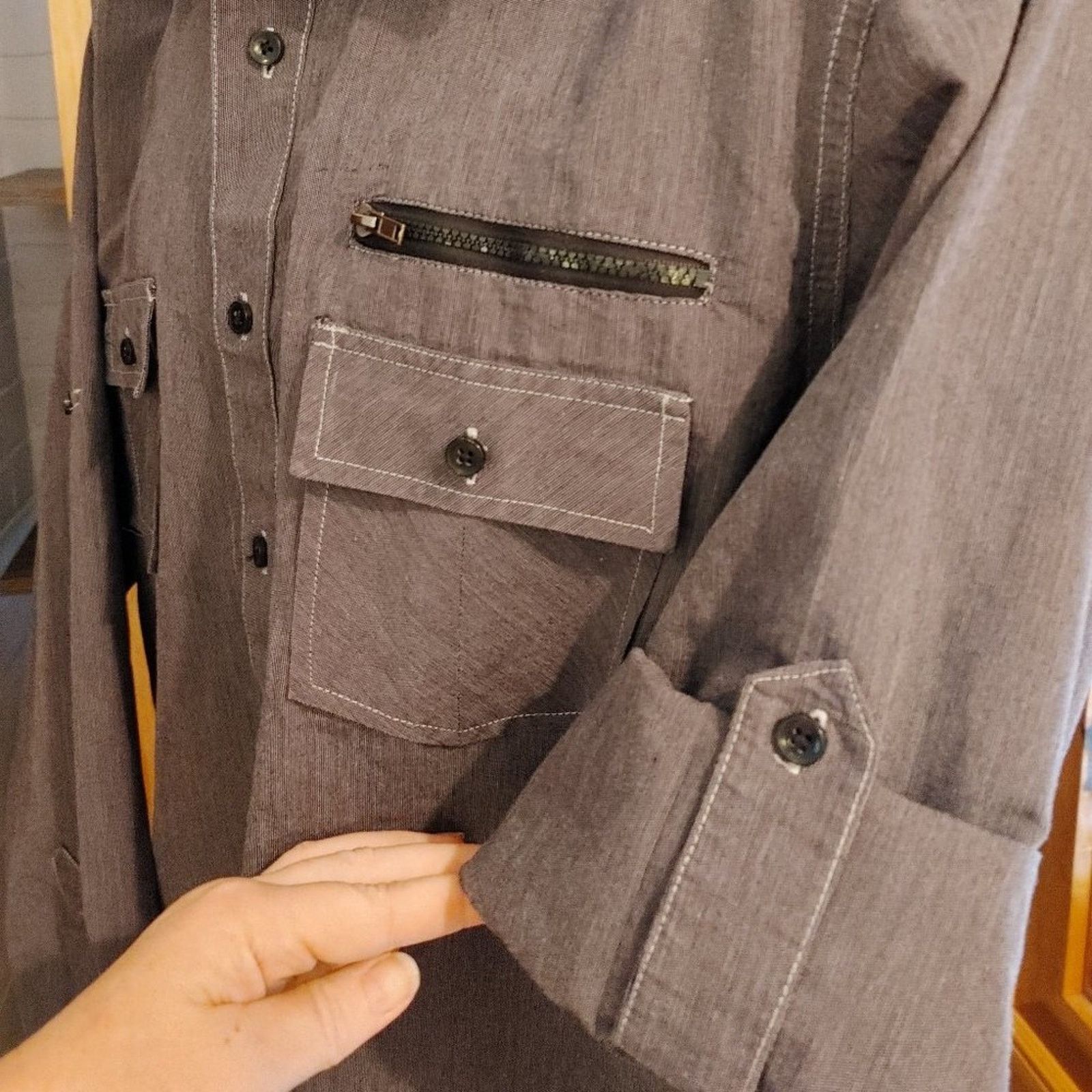 Eighty Eight Casual Button-Down w/ Amazing Details Size US L / EU 52-54 / 3 - 2 Thumbnail