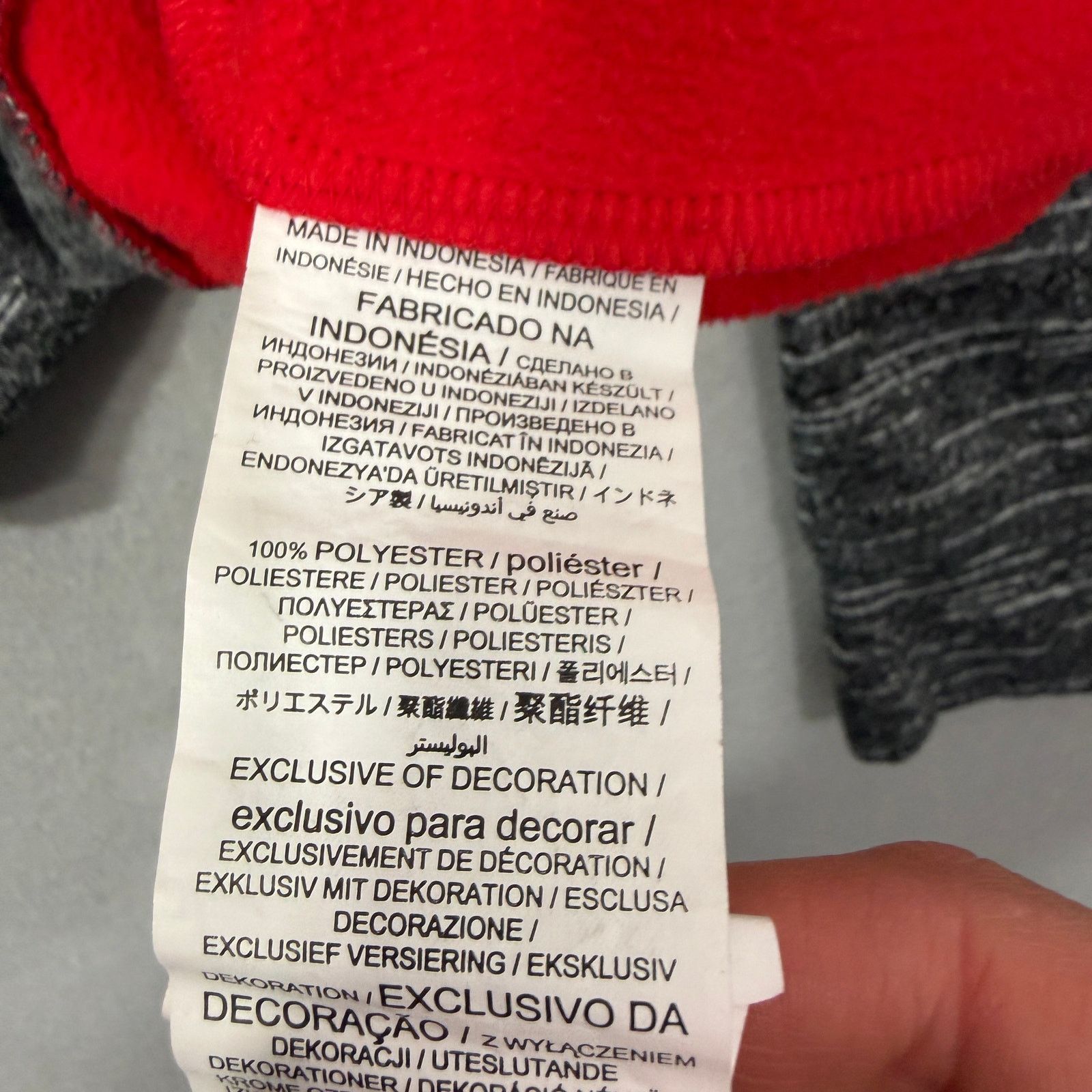 Vintage Fanatics Detroit Red Wings Hoodie Men's Medium Gray Red Size US M / EU 48-50 / 2 - 5 Thumbnail