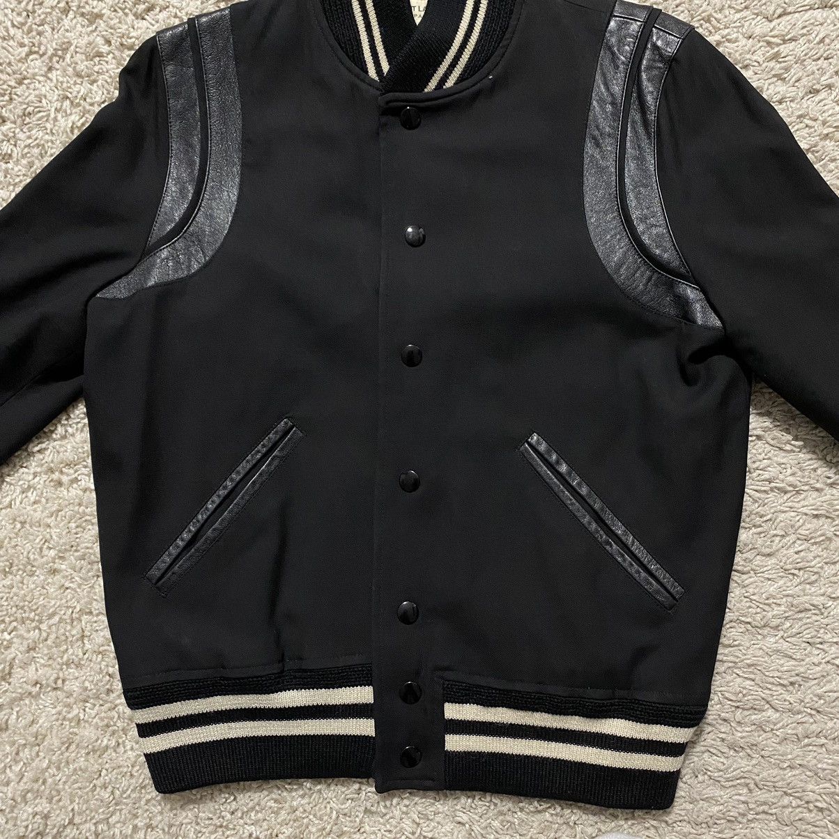 Saint Laurent Paris Saint Laurent FW15 Teddy jacket by Hedi Slimane Size US S / EU 44-46 / 1 - 3 Thumbnail