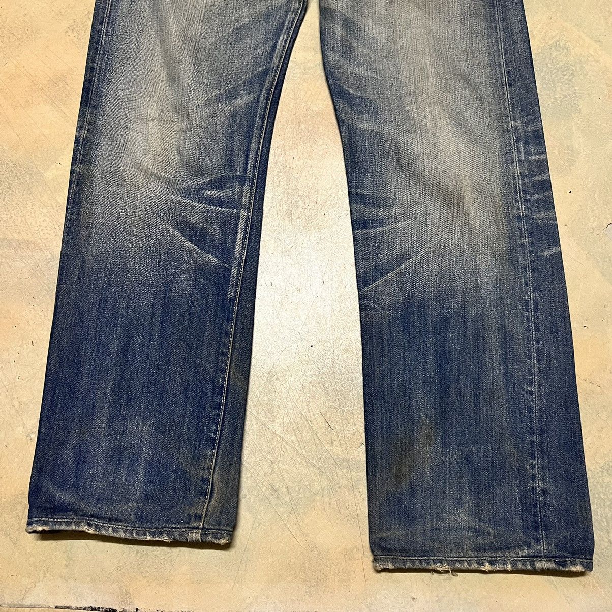 Levi's Vintage Levis Big E Lot 501 Selvedge Distressed Denim Jeans Size US 29 - 5 Thumbnail