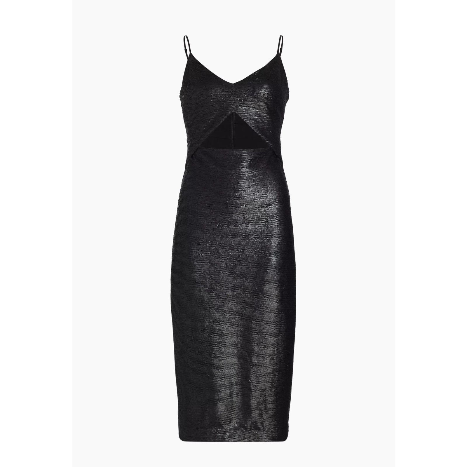 L'AGENCE L'AGENCE Femme Sequined Midi-Dress Bodycon Size 6 Size M / US 6-8 / IT 42-44 - 5 Thumbnail