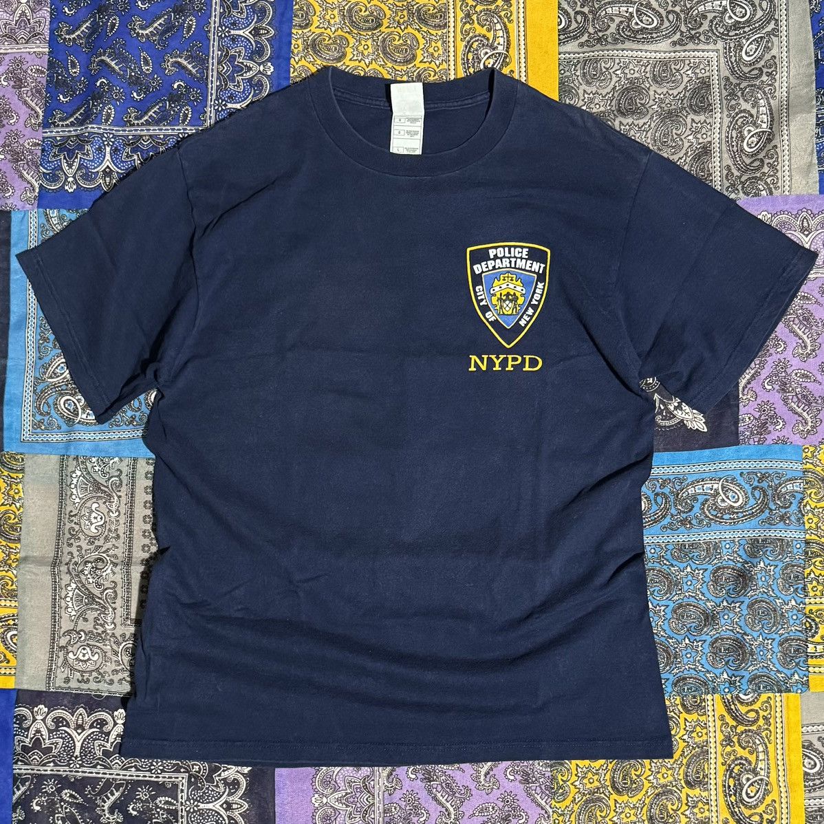 Vintage NYPD tee Size US L / EU 52-54 / 3 - 1 Thumbnail