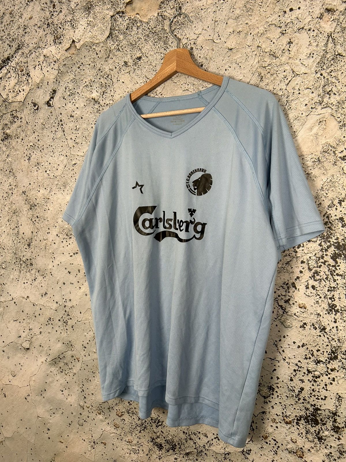 Vintage Vintage FC Copenhagen Fck Line Rare Soccer Jersey Football Size US XXL / EU 58 / 5 - 2 Thumbnail