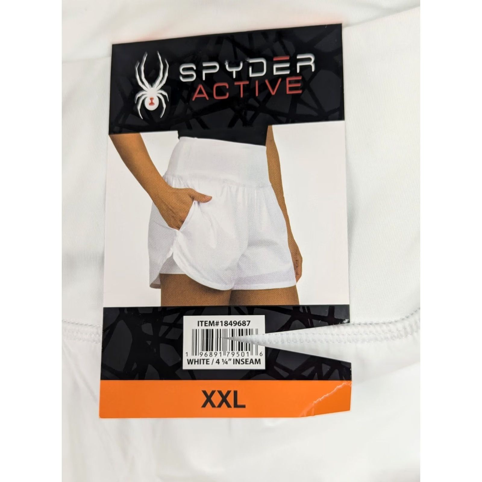 Spyder Spyder Shorts Women Size XXL White Active Running Stretch NWT 36x4 1849687 Size 40" / US 18 - 3 Thumbnail