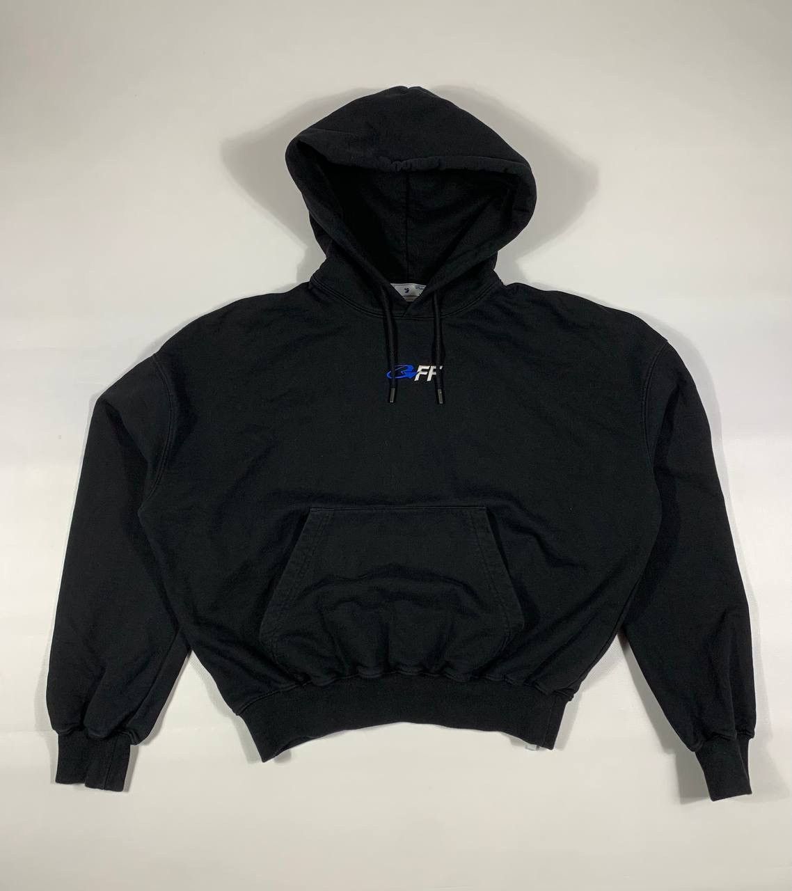 Off-White Off-White Exactly The Opposite Black Hoodie Size US S / EU 44-46 / 1 - 3 Thumbnail