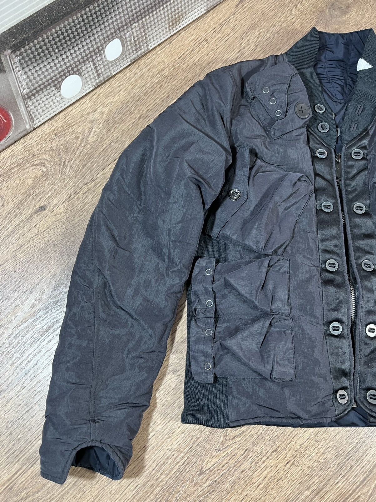 DENHAM × Japanese Brand Denham Seditionaries Japanese Style Padded Bomber Jacket Size US L / EU 52-54 / 3 - 2 Thumbnail