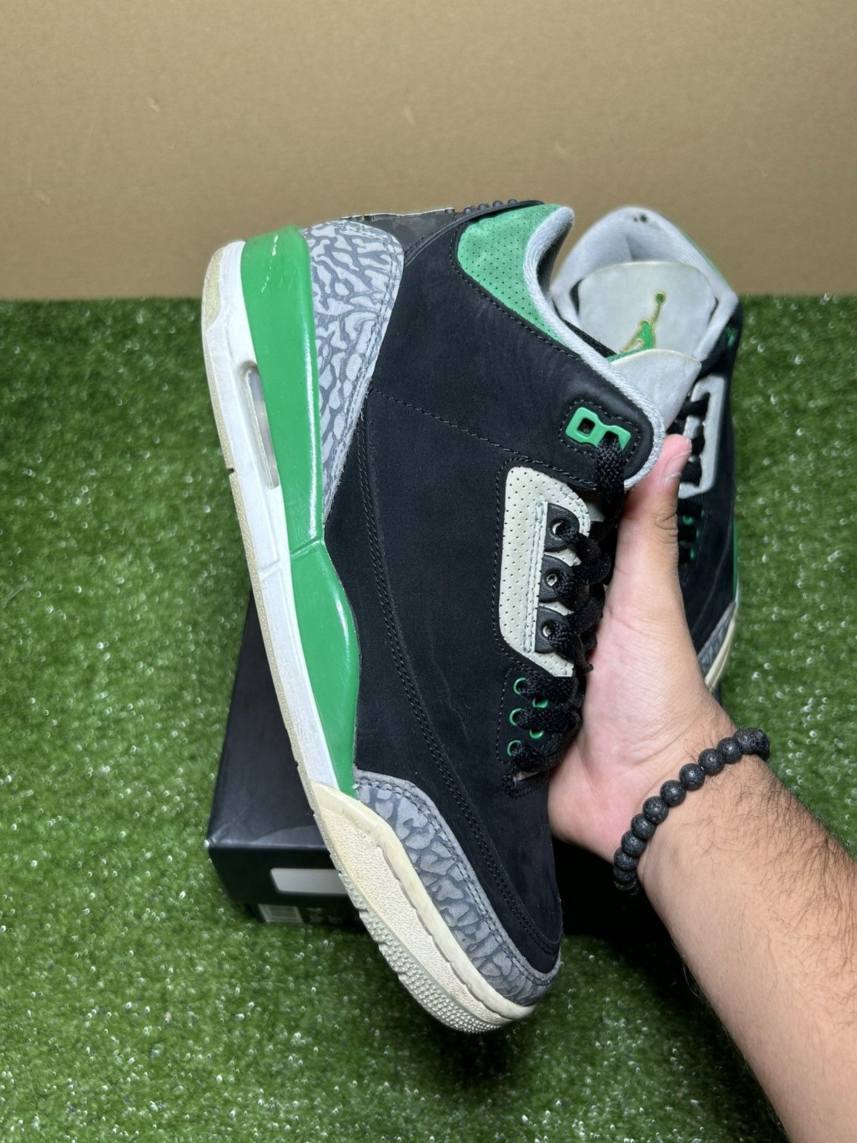 Jordan Brand Jordan 3 Pine Green Size US 8.5 / EU 41-42 - 5 Thumbnail