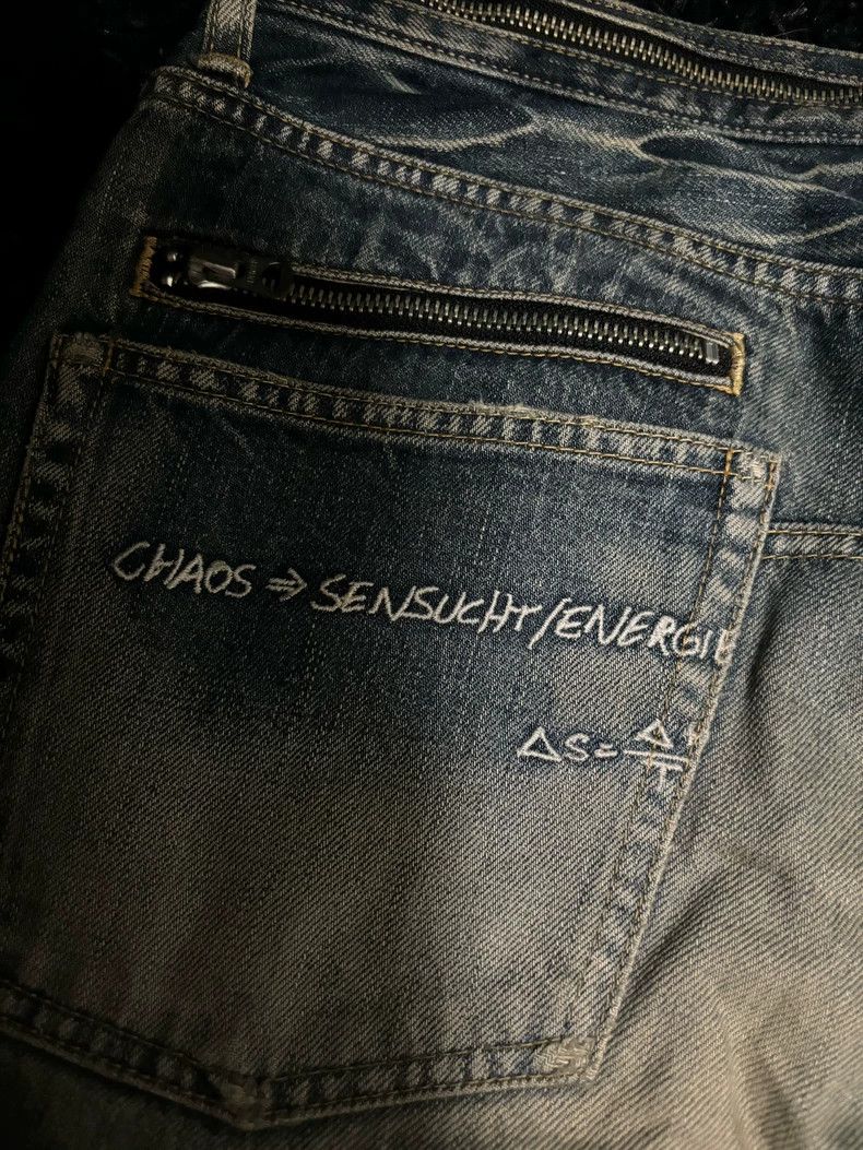 Undercover Undercover Size3 07ss purple zipper washed denim jeans Size US 28 / EU 44 - 8 Thumbnail