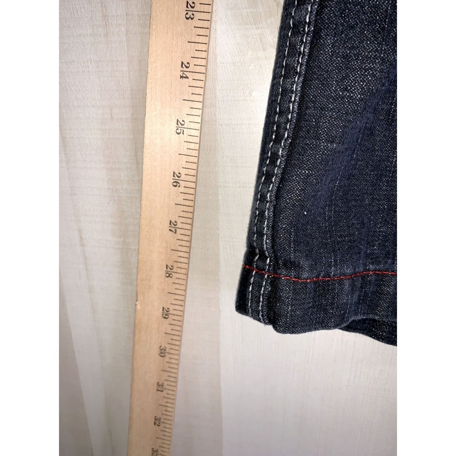 Denime Koman Jeans Embroidered Pockets Blue Cotton Denim Mens Jean Shorts Bermuda Casual Travel Size 44-9429 Mens Size US 44 / EU 60 - 6 Thumbnail