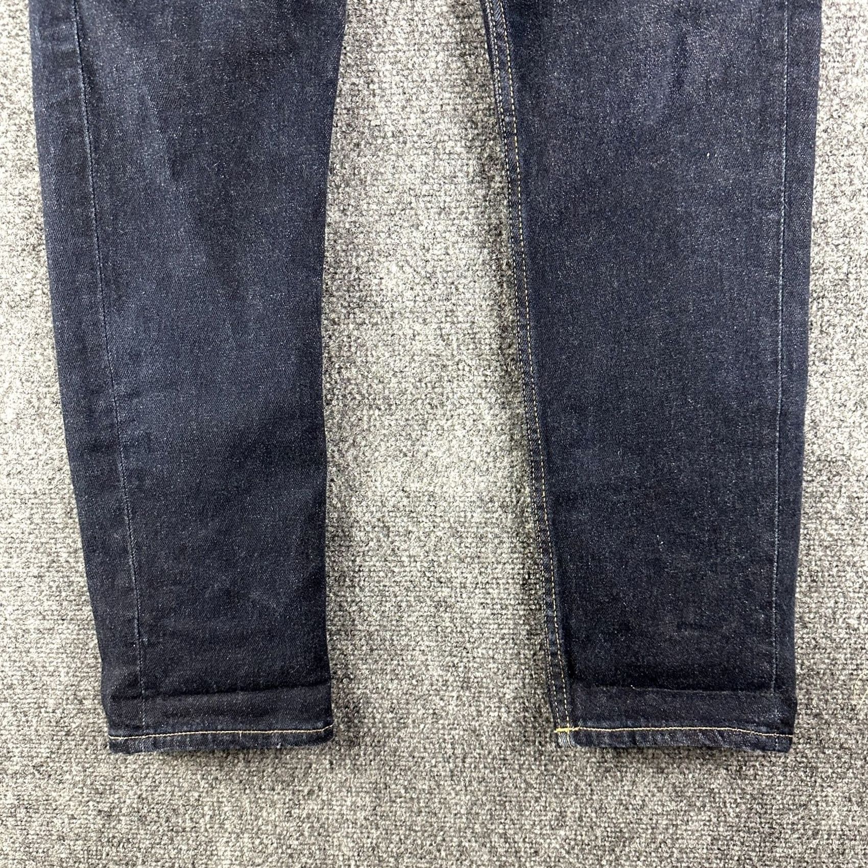 H&M H&M Denim Jeans Slim Dark Wash 30 Mens Cotton Stretch 5-Pocket Zipper Fly Jeans Size US 30 / EU 46 - 2 Thumbnail