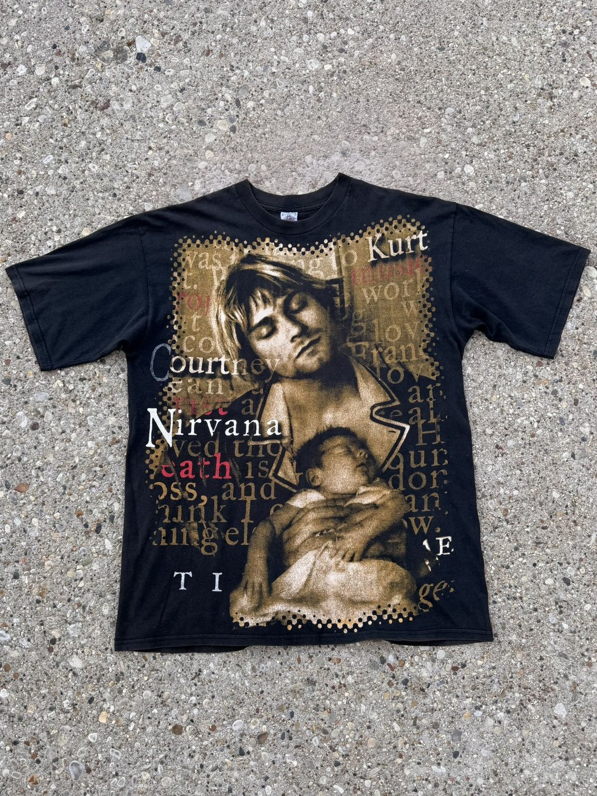 Other 90s Nirvana / Kurt Cobain Memorial Tee by Resurreccion Size US XL / EU 56 / 4 - 1 Thumbnail
