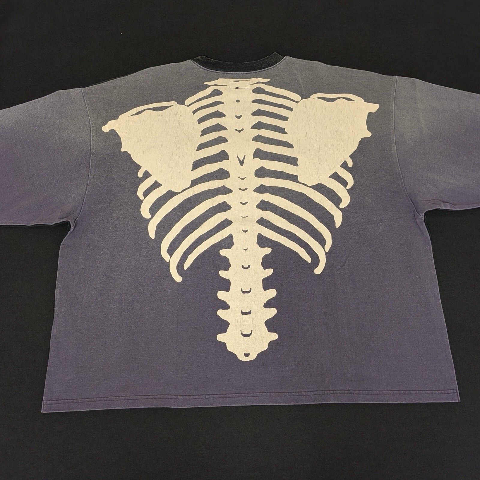Kapital × Kapital Kountry Kapital Kountry- Skeleton 2 Tone Shirt