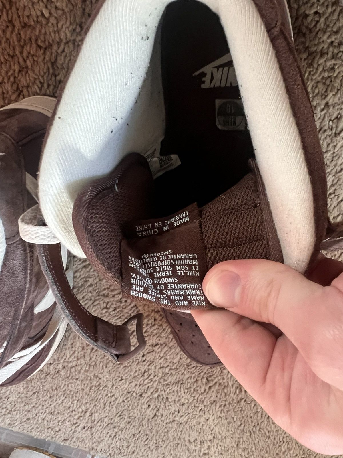 Nike Nike Air Force 1 High Chocolate Brown Size US 10 / EU 43 - 7 Thumbnail