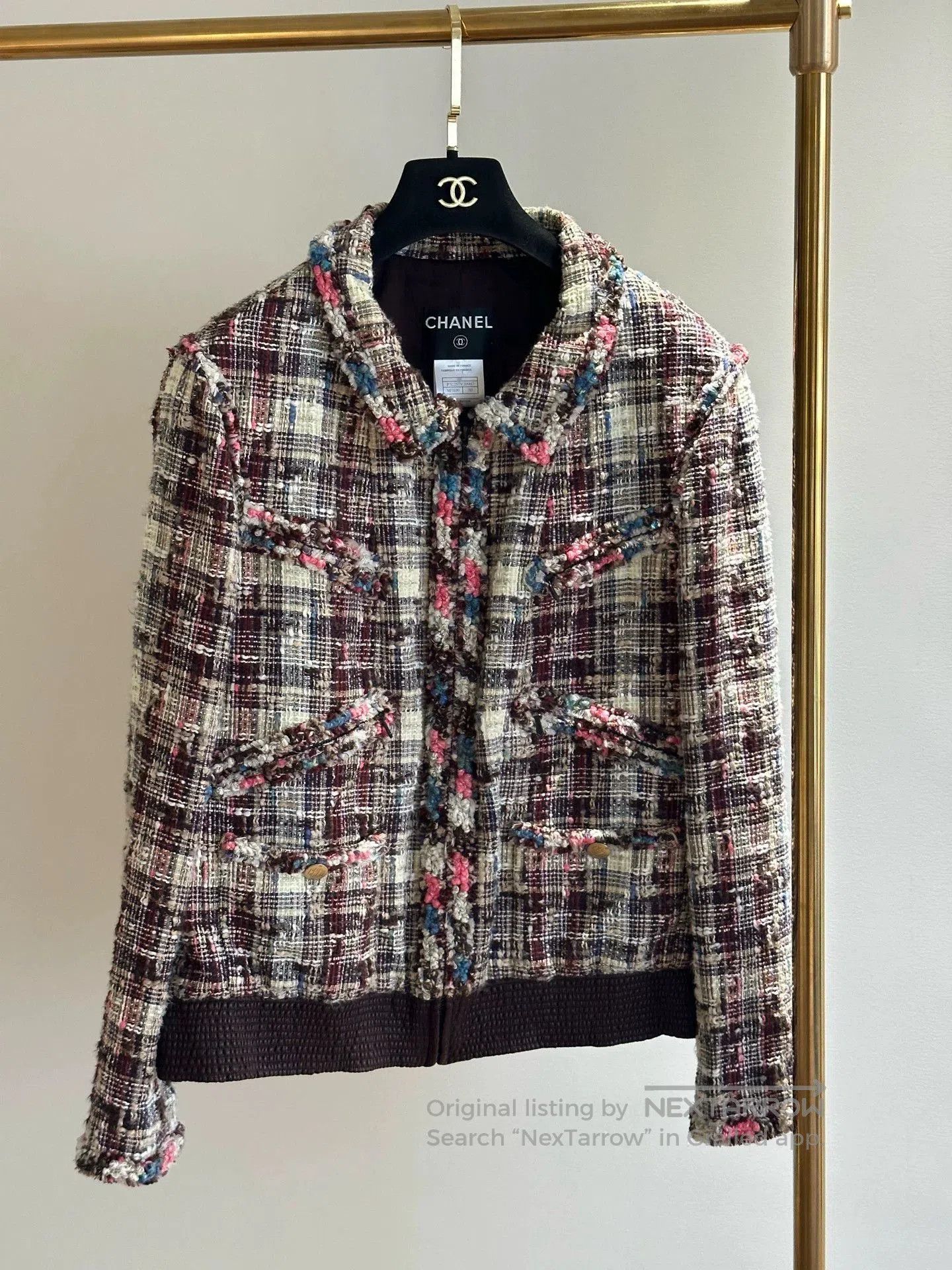 Chanel Chanel 08C Tweed Jacket fr50. Size US M / EU 48-50 / 2 - 1 Thumbnail