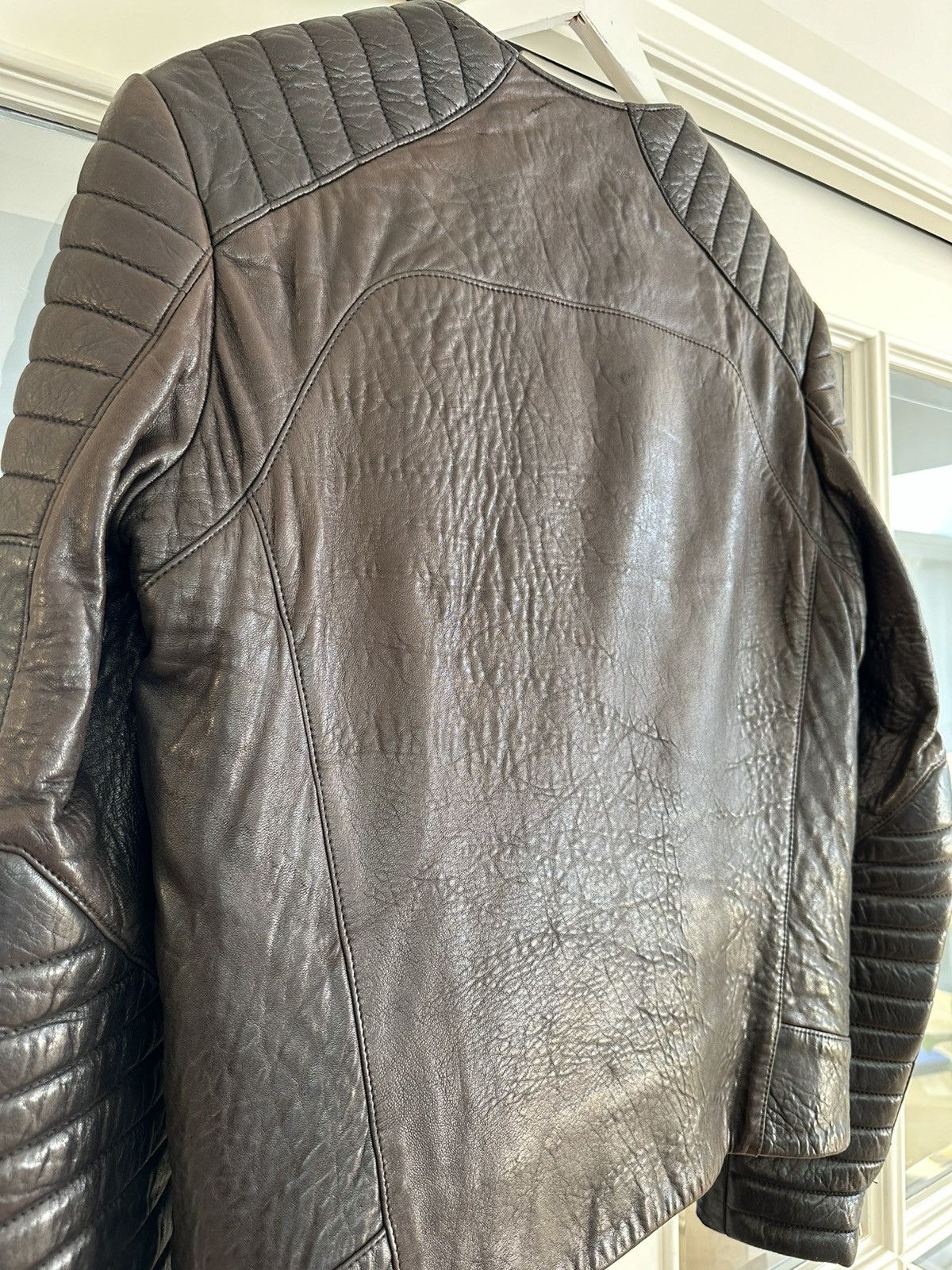 Balmain SS12 Iconic Balmain Rousteing Black Leather Bike *Last Drop* Size US M / EU 48-50 / 2 - 15 Thumbnail