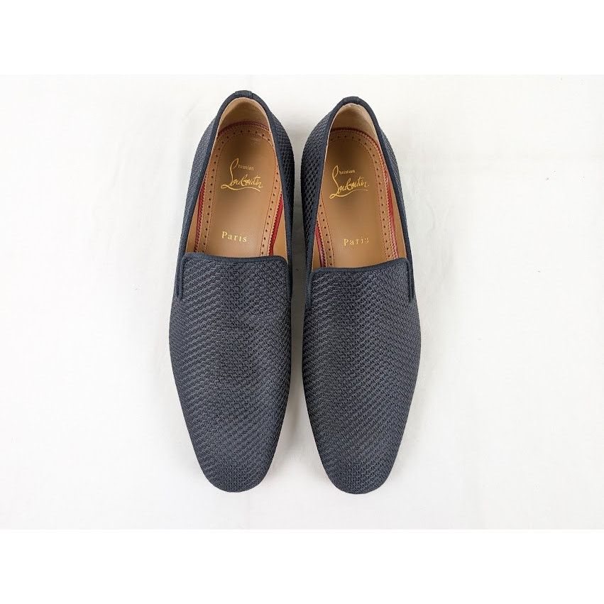 Christian Louboutin o1rshd1 Dandelion Flat Shoes in Navy Size US 8 / EU 41 - 11 Thumbnail