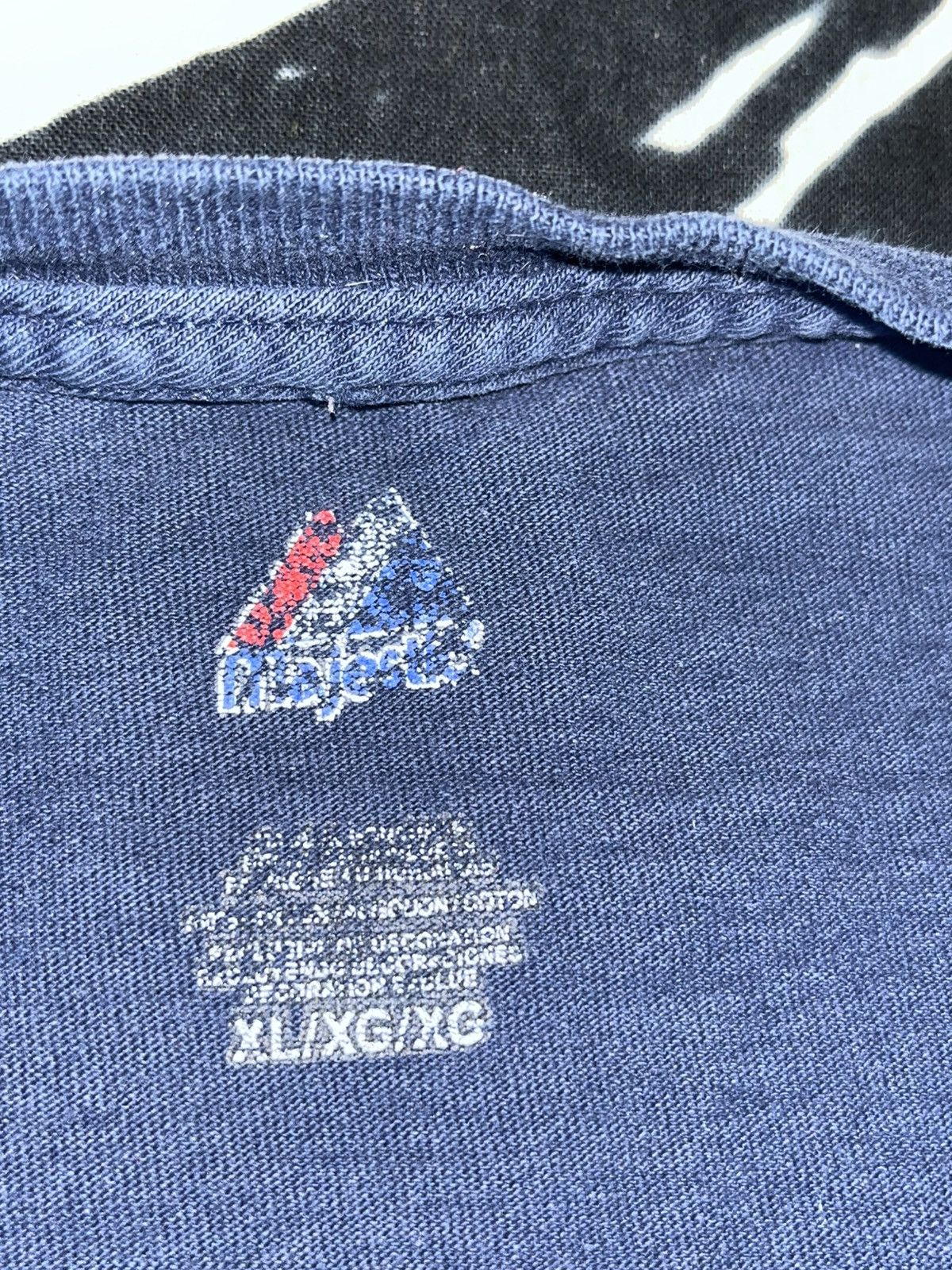 Unsound Rags Crazy Y2K Faded Thrashed ERD Punk Baggy New York Yankees Tee Size US XL / EU 56 / 4 - 3 Thumbnail
