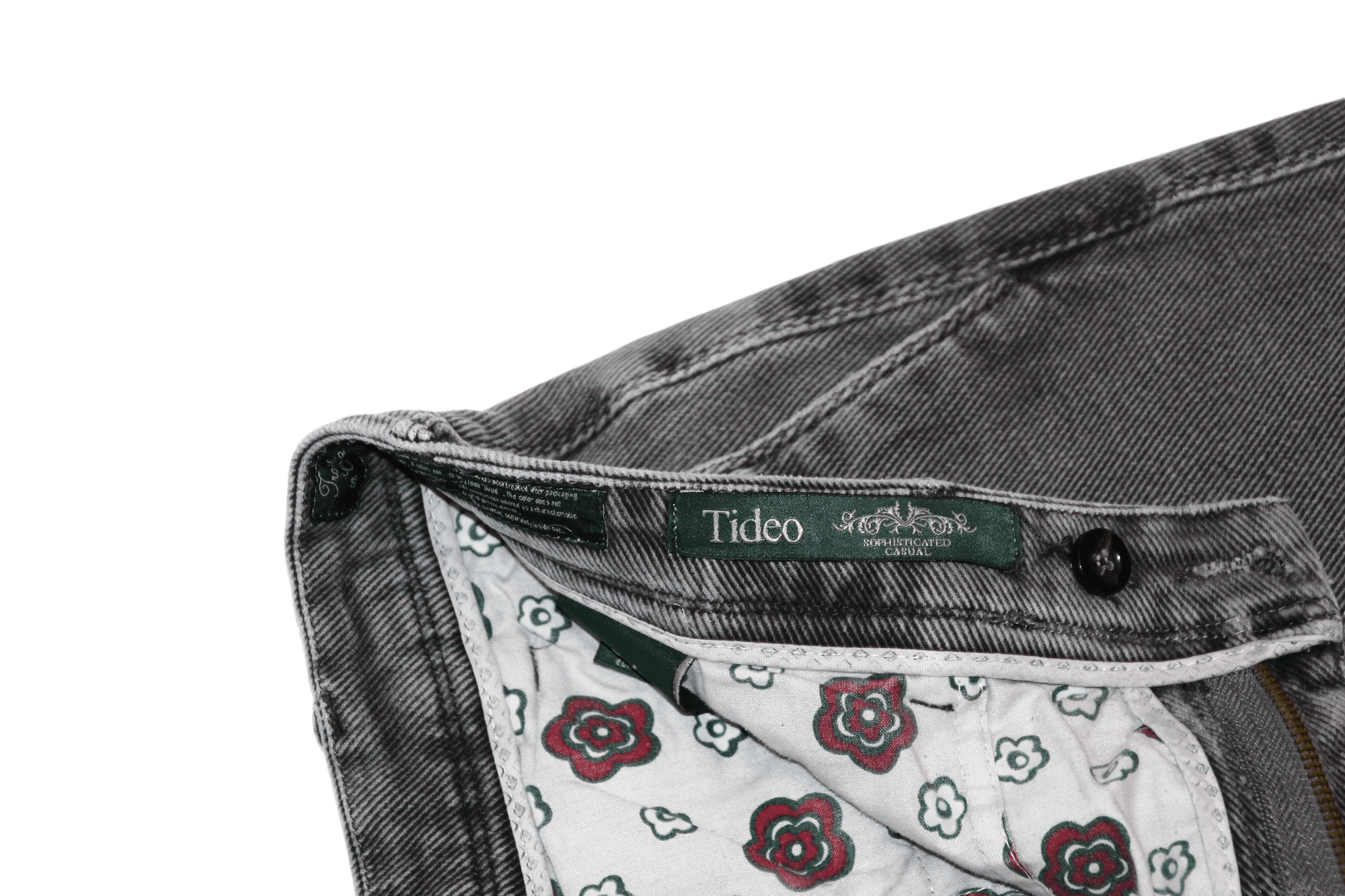 L.B.M. 1911 Molfetta Tideo Retro WashTwill Denim Stretch Cotton Pants Size US 38 / EU 54 - 8 Thumbnail