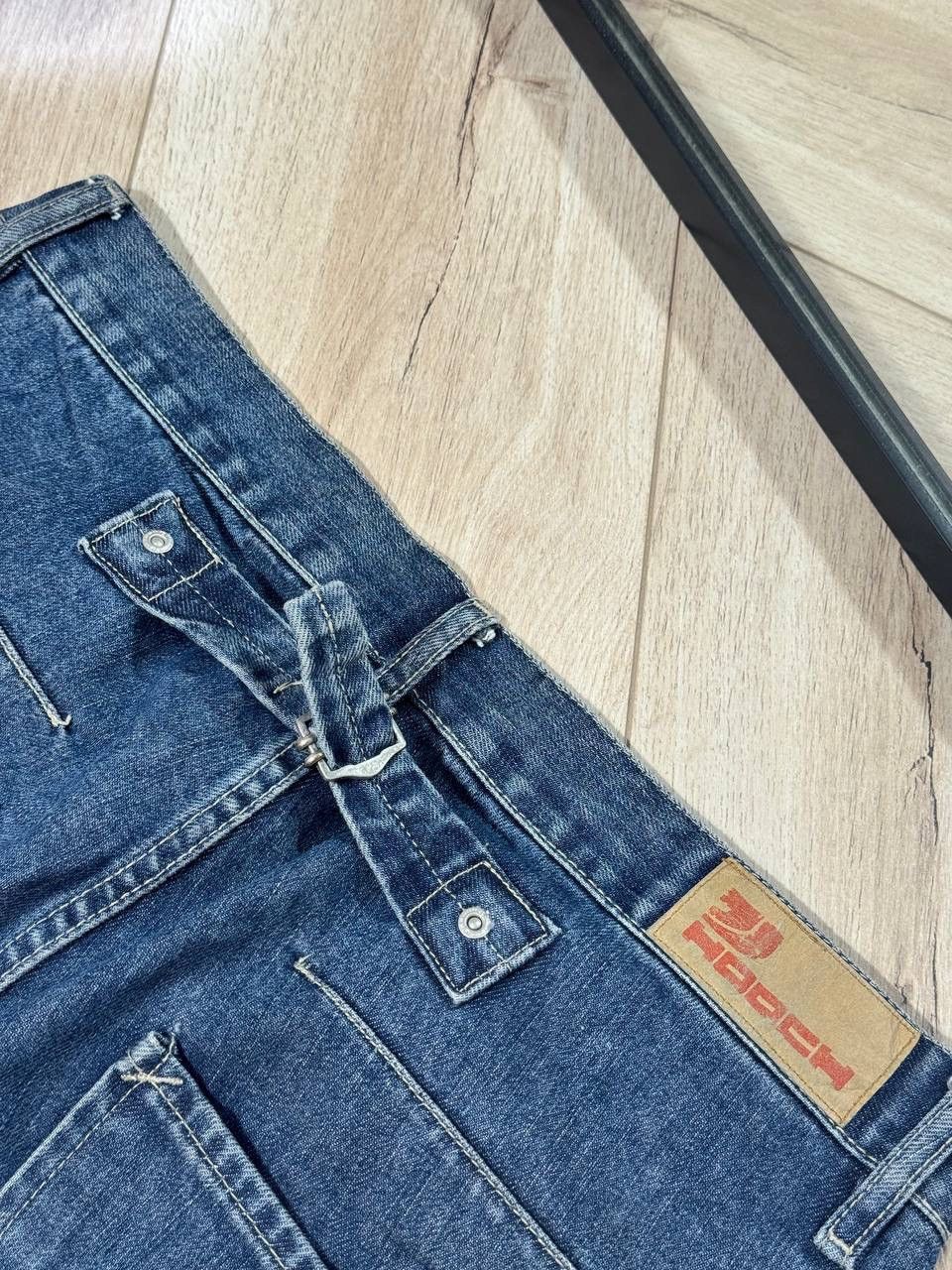 Levi's Vintage Hooch Levi’s Style Baggy Fit Buckle Back Denim Pants Size US 34 / EU 50 - 4 Thumbnail