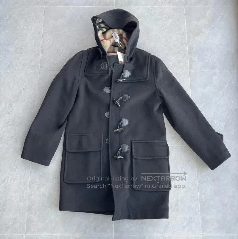 Burberry Burberry Black Wool Women's Coat. Size M / US 6-8 / IT 42-44 - 1 Thumbnail