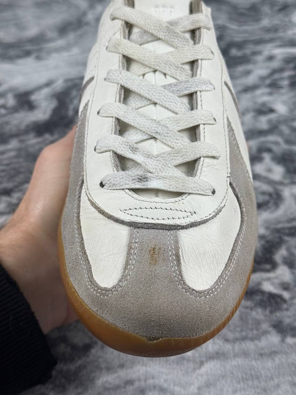 Vintage GAT BW Sport Army Trainer Bundeswehr Shoes Leather Sneakers Size US 9.5 / EU 42-43 - 15 Thumbnail
