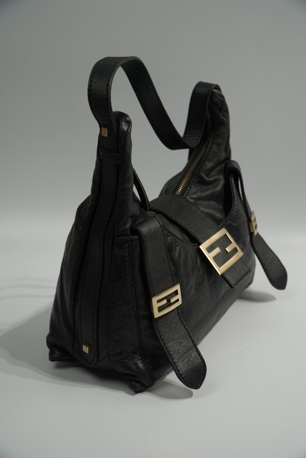Fendi Fendi Multi Pocket Bag in Black Leather Size ONE SIZE - 7 Thumbnail