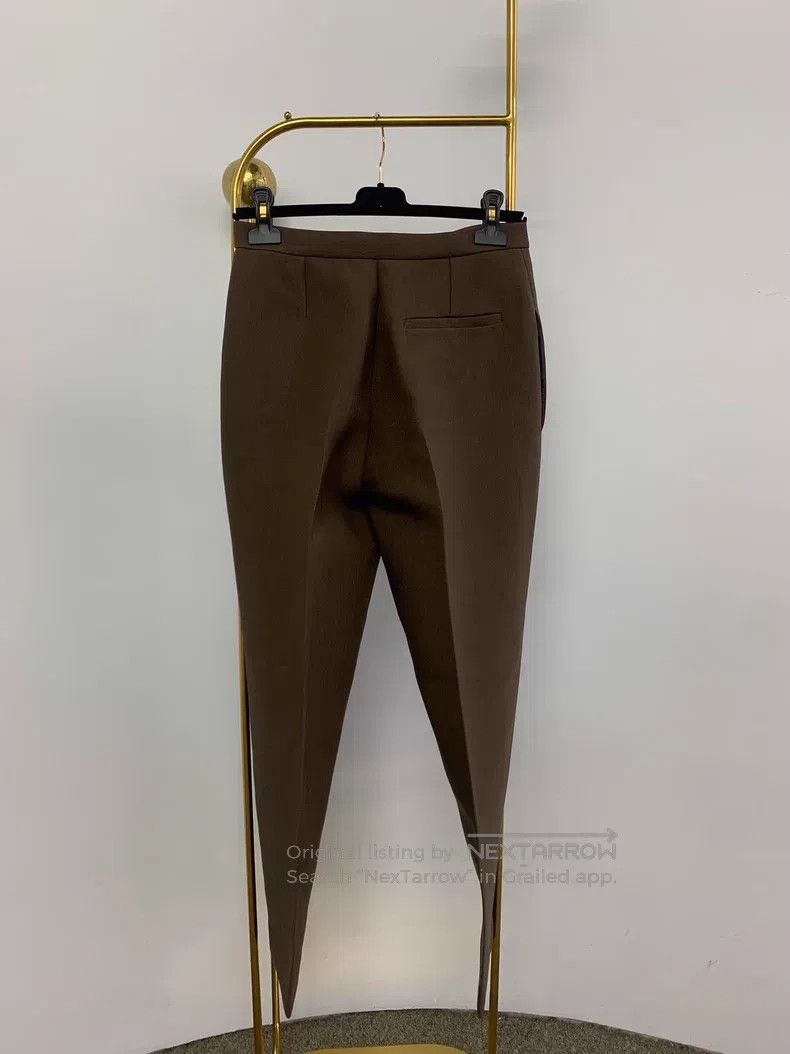 The Row The Row size 2 Brown straight-leg trousers Size 23" - 3 Thumbnail