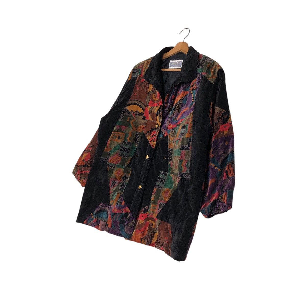 Japanese Brand 📌Vintage Button Chore Jacket Navajo Design Sophiscated Size US M / EU 48-50 / 2 - 3 Thumbnail