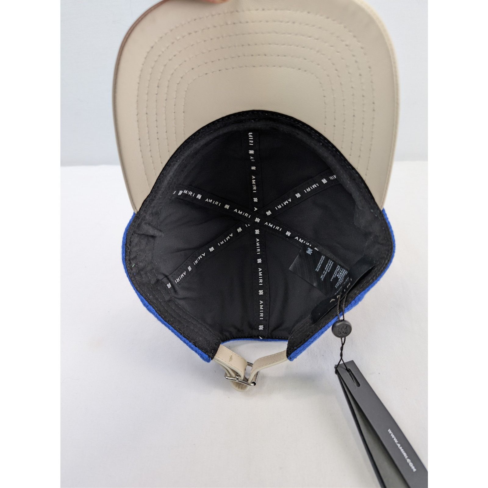Amiri o1rshd1 Q:3/ Size: OS/ Dream Team Two-Tone Cap / Hat in Blue Size ONE SIZE - 12 Thumbnail
