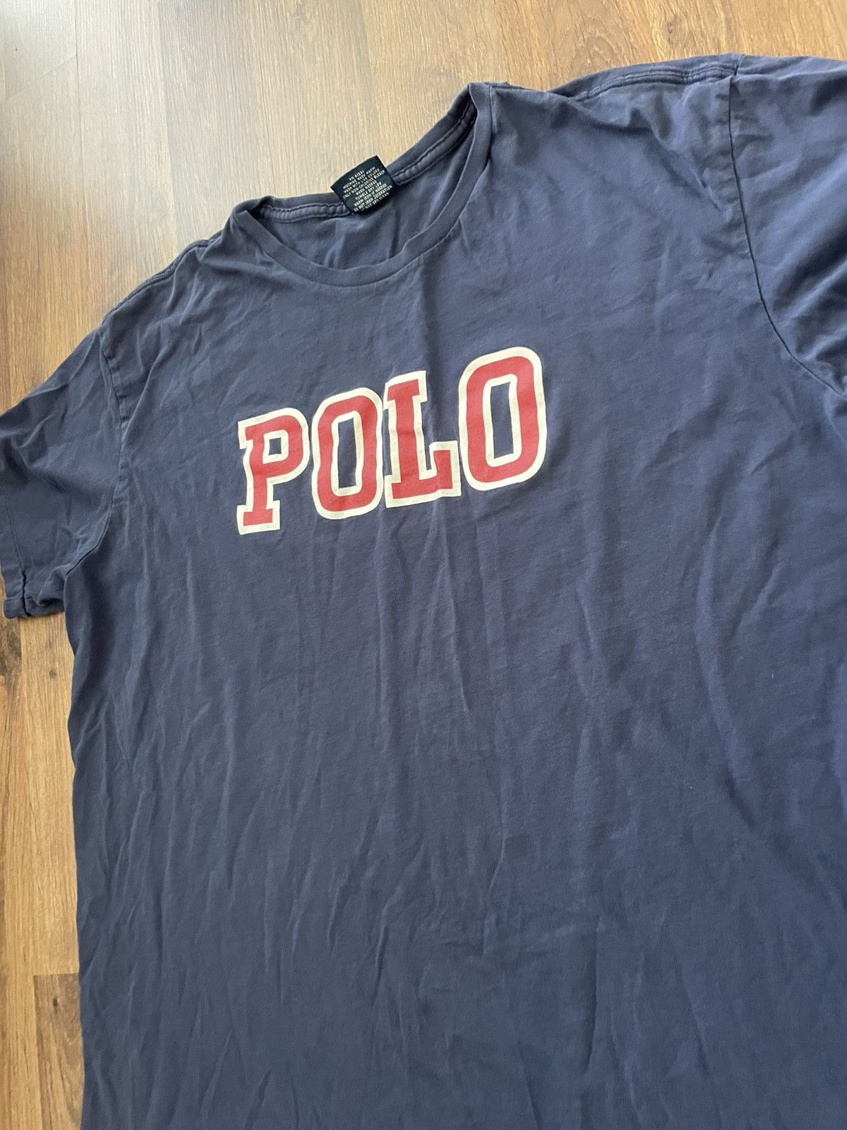 Polo Ralph Lauren × Vintage Y2K Polo Bold Tee Size US L / EU 52-54 / 3 - 2 Thumbnail