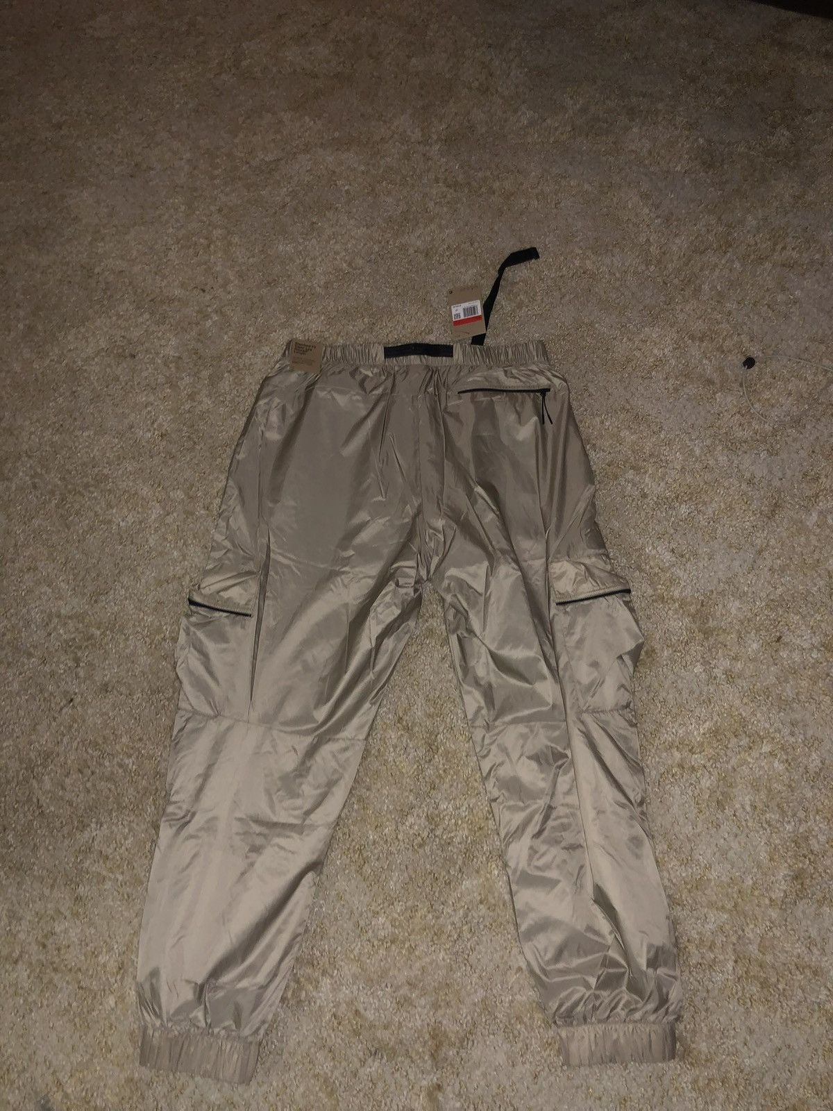 Nike Nike Tech Men's Lined Woven Pants FB7911-247 Khaki Black Size US 34 / EU 50 - 2 Thumbnail