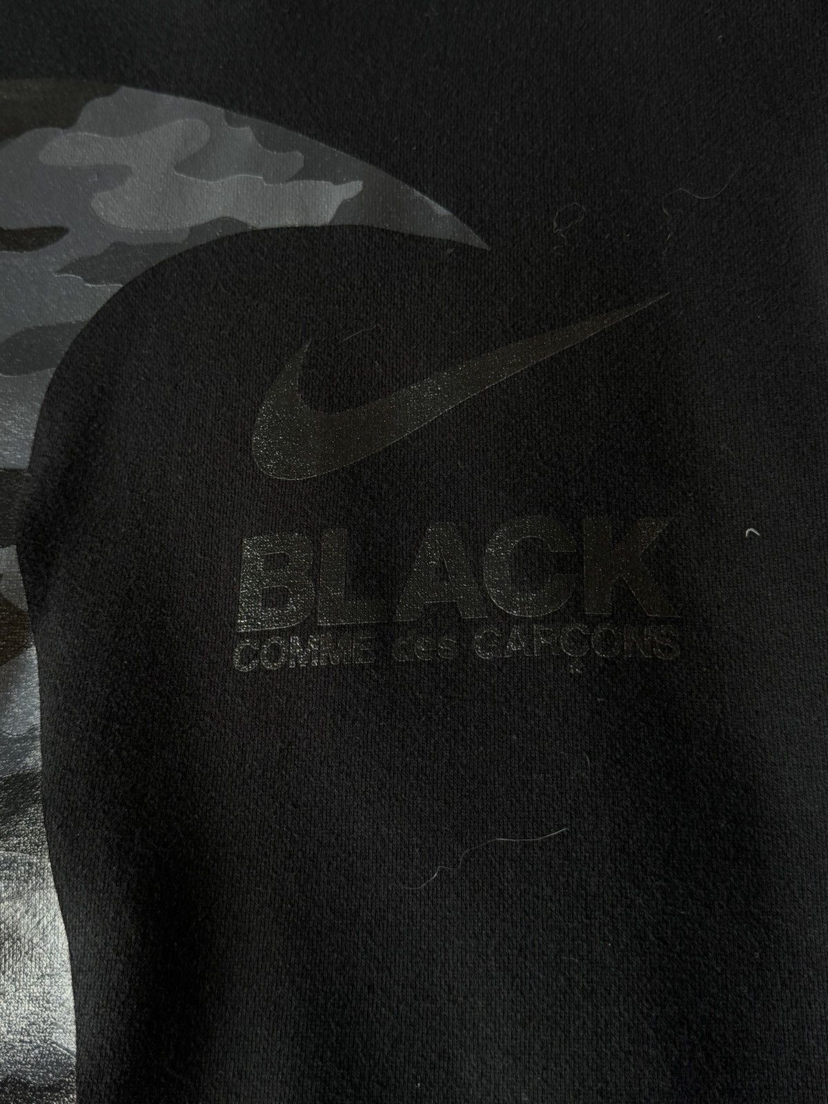 Comme des Garcons × Nike Comme des Garcons BLACK NIKE crewneck Size US L / EU 52-54 / 3 - 2 Thumbnail