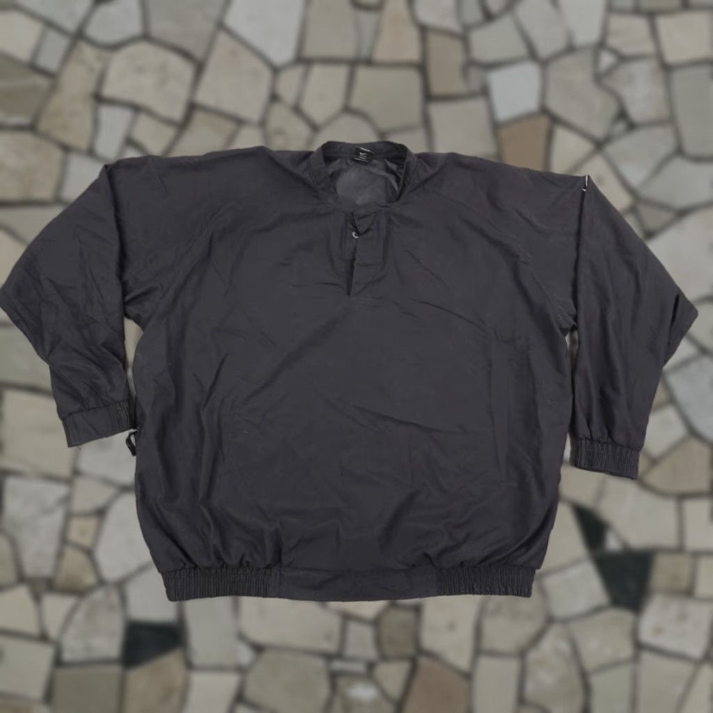 Nike Vintage Nike Jacket Mens XL Black Pullover Windbreaker 1/4 Zip Up Golf Y2K Size US XL / EU 56 / 4 - 1 Thumbnail