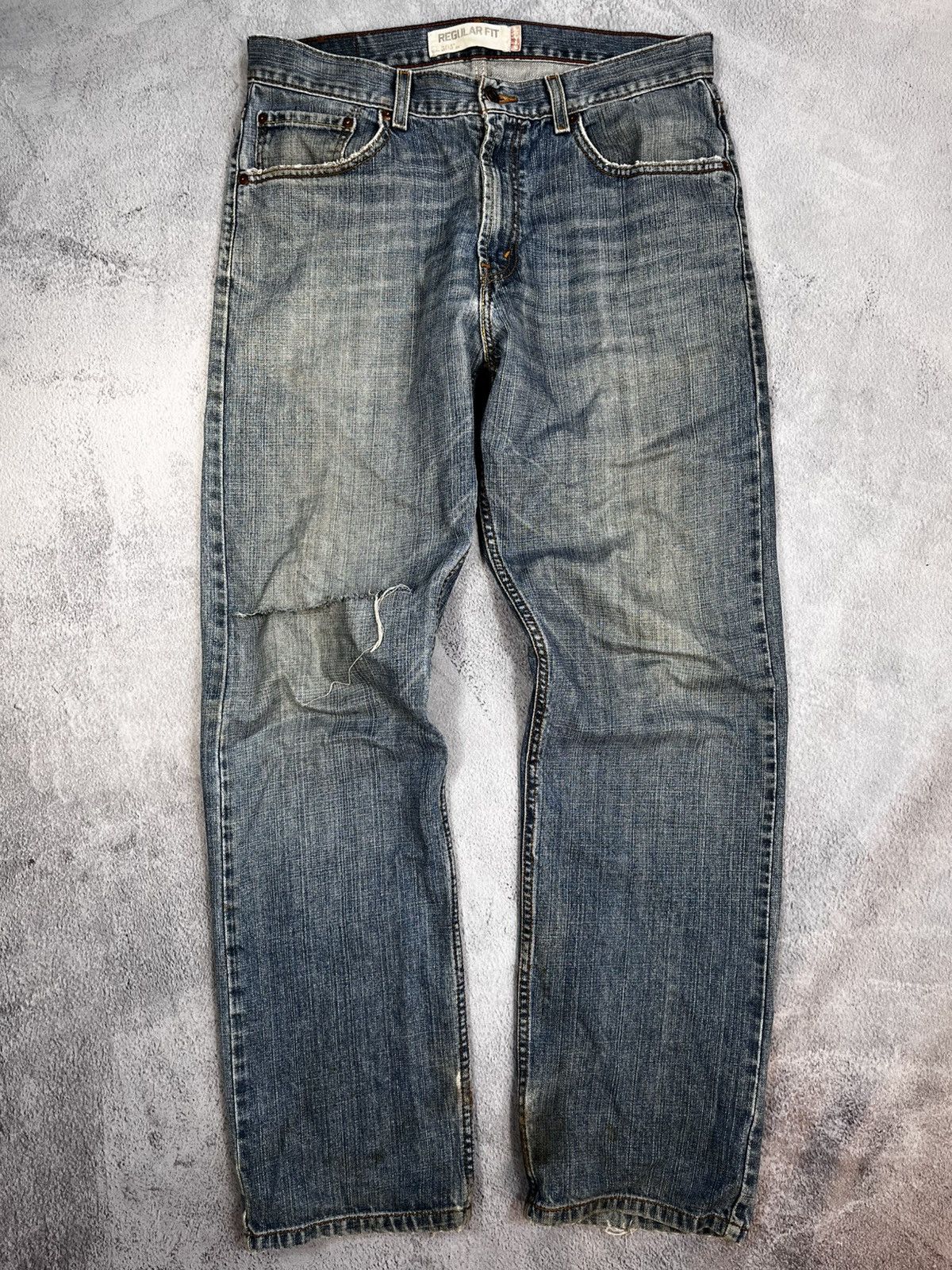 Levi's × Levi's Vintage Clothing Vintage Y2K Levi’s 505 faded denim jeans streetwear size 33 Size US 33 - 5 Thumbnail