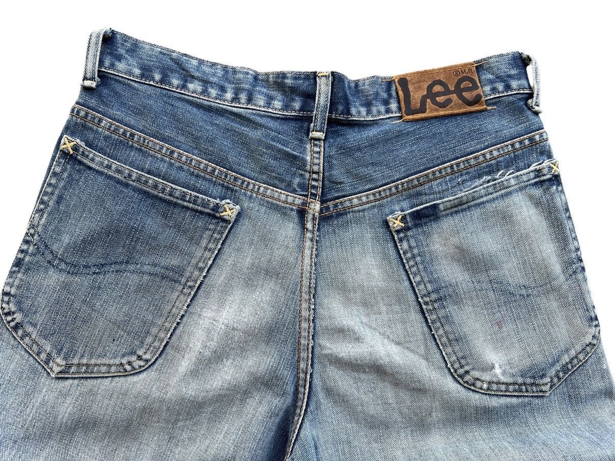 Lee Vintage 90s Lee Rider Distressed Denim Jeans 31x29 Size US 31 - 8 Thumbnail