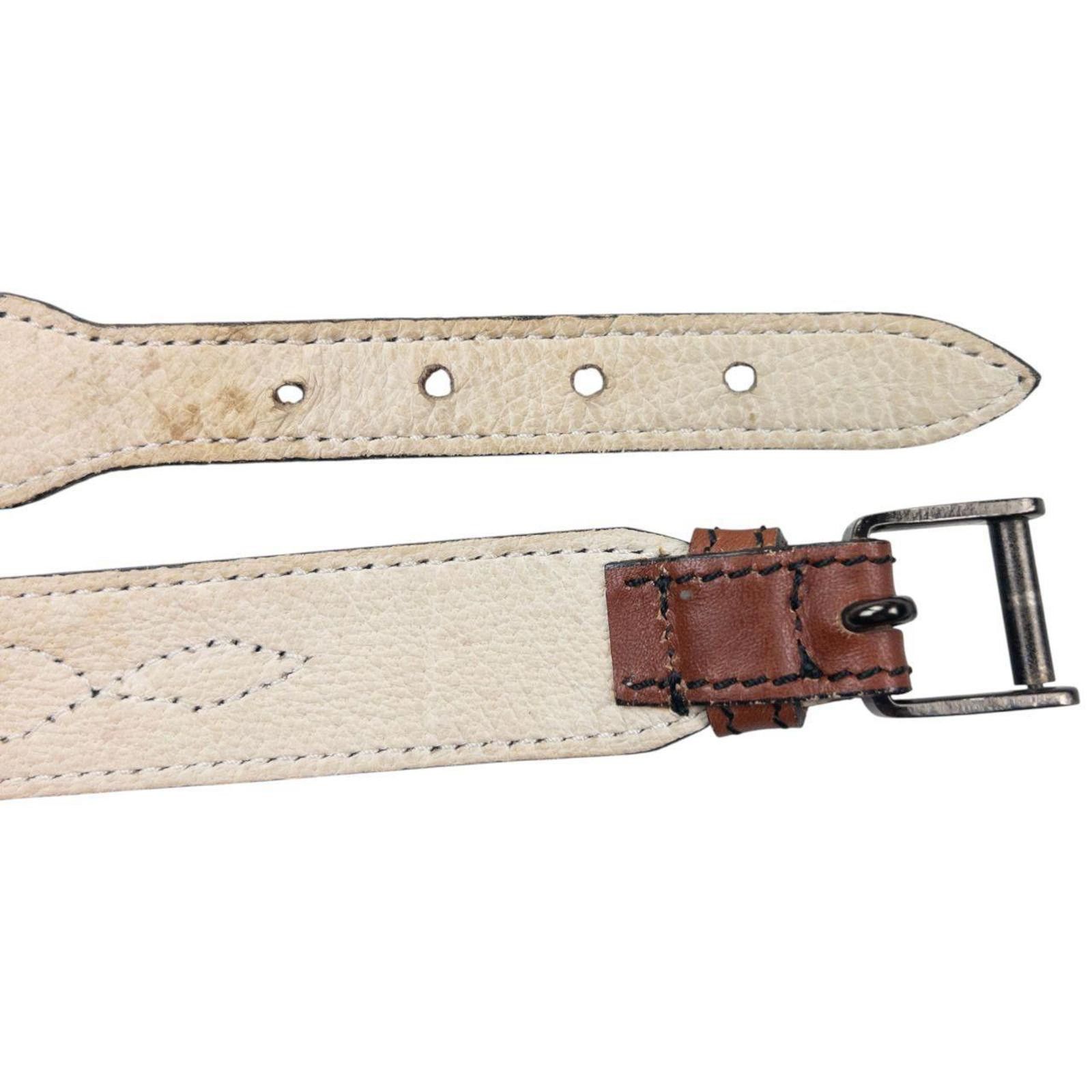 Jean Paul Gaultier Vintage Jean Paul Gaultier Leather Belt Size M Size ONE SIZE - 6 Thumbnail