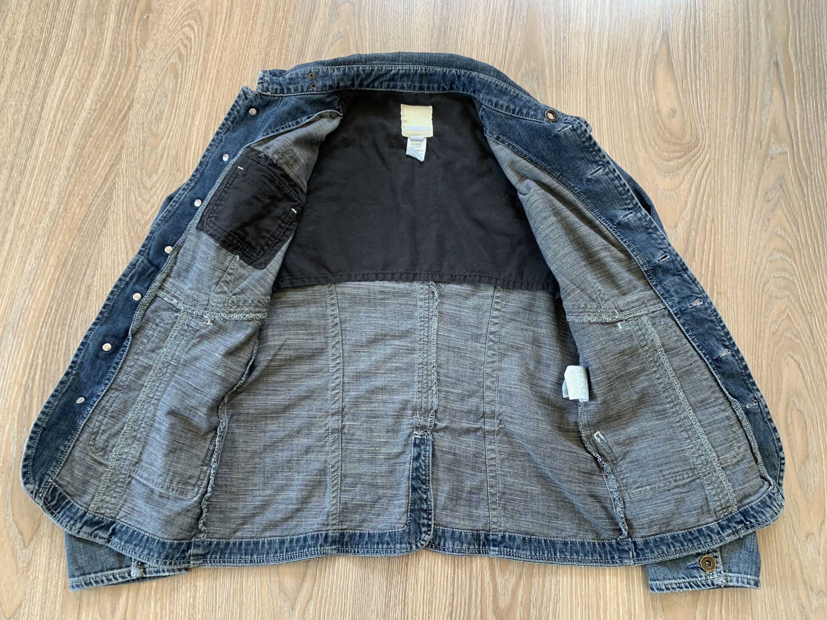 Diesel Diesel Womens Vintage Blue Denim Jacket Size M / US 6-8 / IT 42-44 - 4 Thumbnail