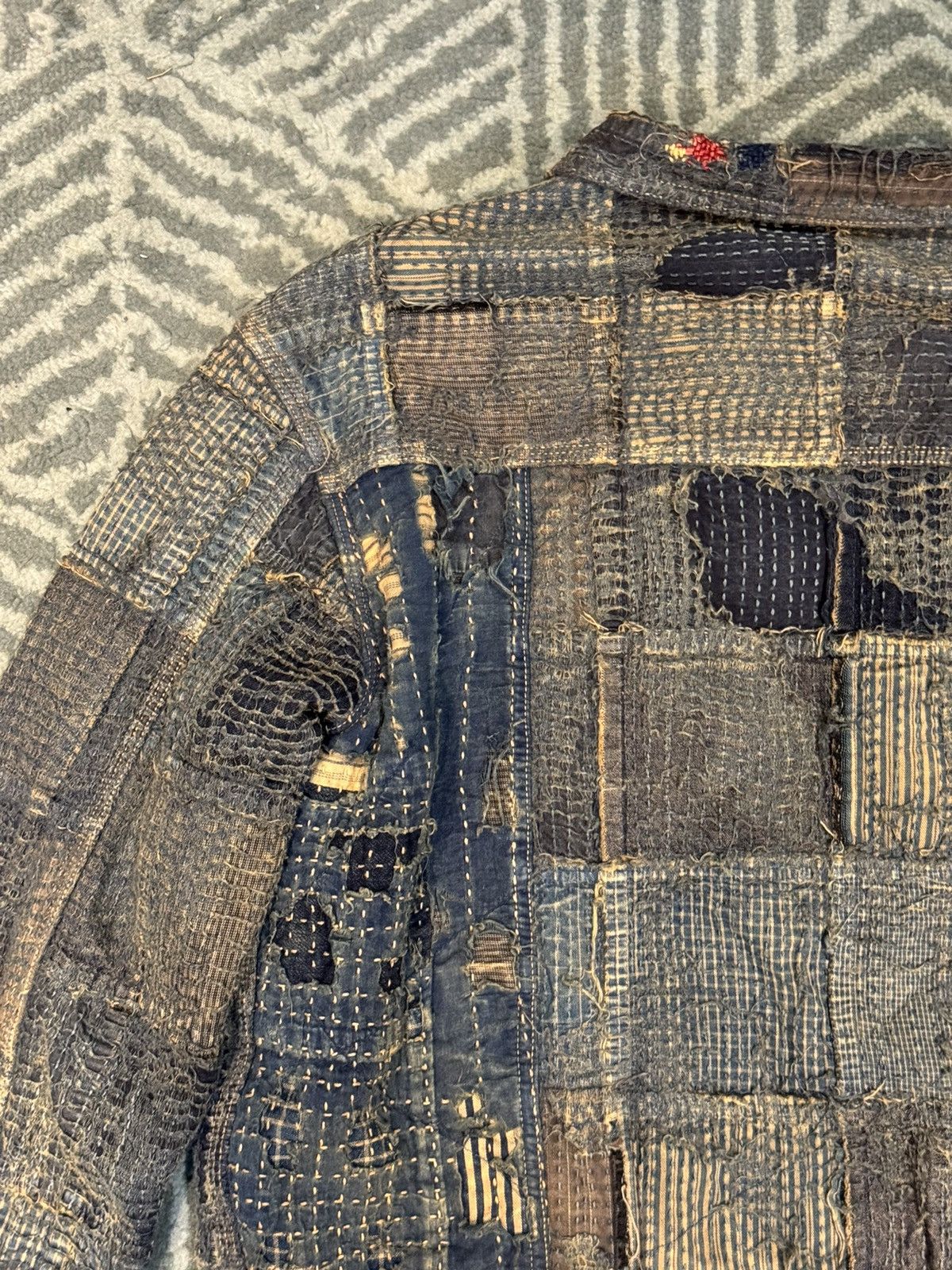 Kapital × Kapital Kountry Kapital Kountry Boro 1st Jacket denim wool lining 1 version Size US XL / EU 56 / 4 - 17 Thumbnail