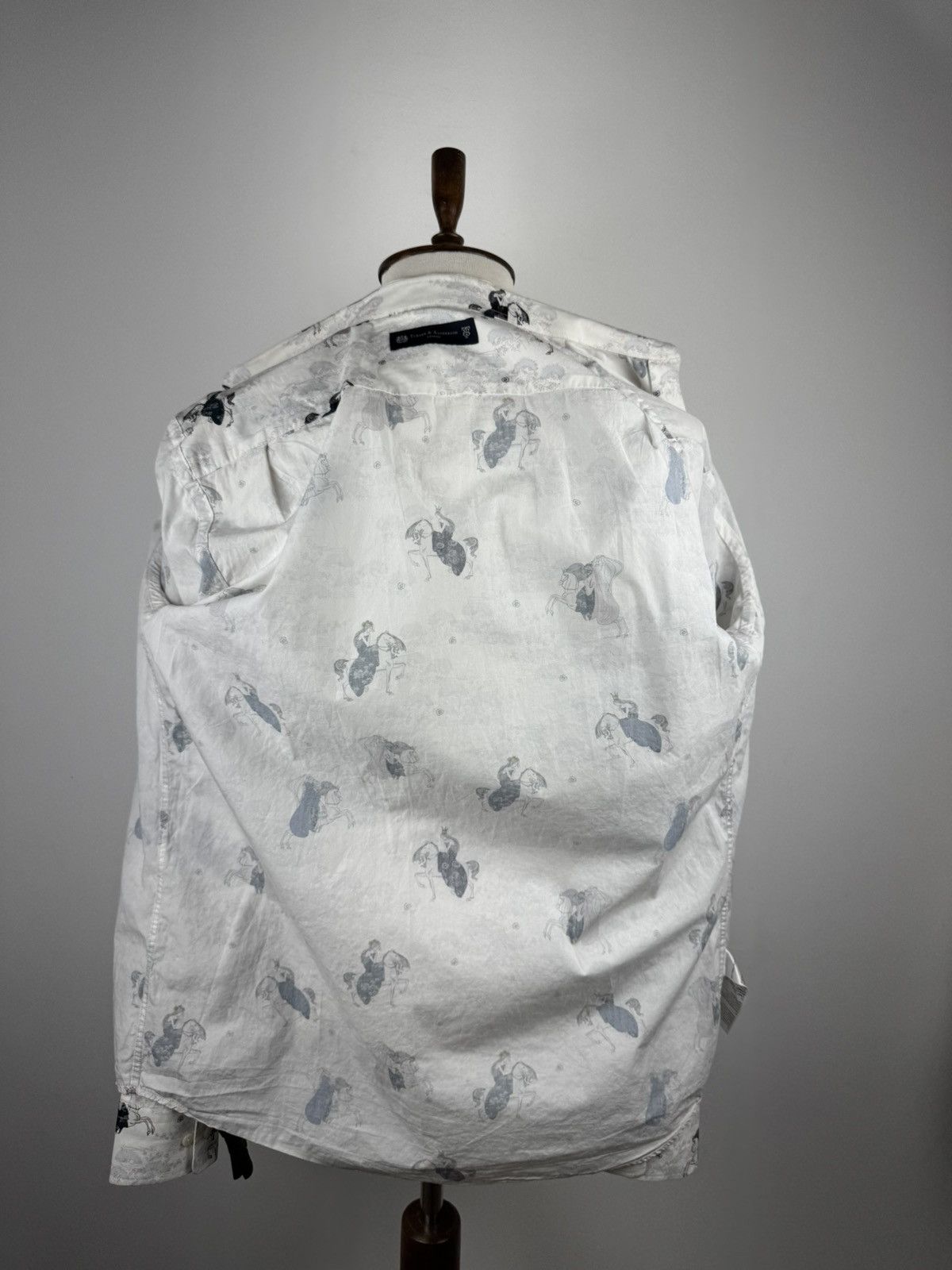 Designer Turner Sanderson Long Sleeve Button Down Shirt size 16 1/2 Size US XL / EU 56 / 4 - 5 Thumbnail