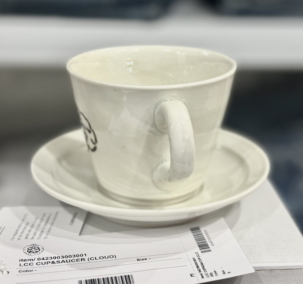 VISVIM LCC CUP SAUCER (Cloud)